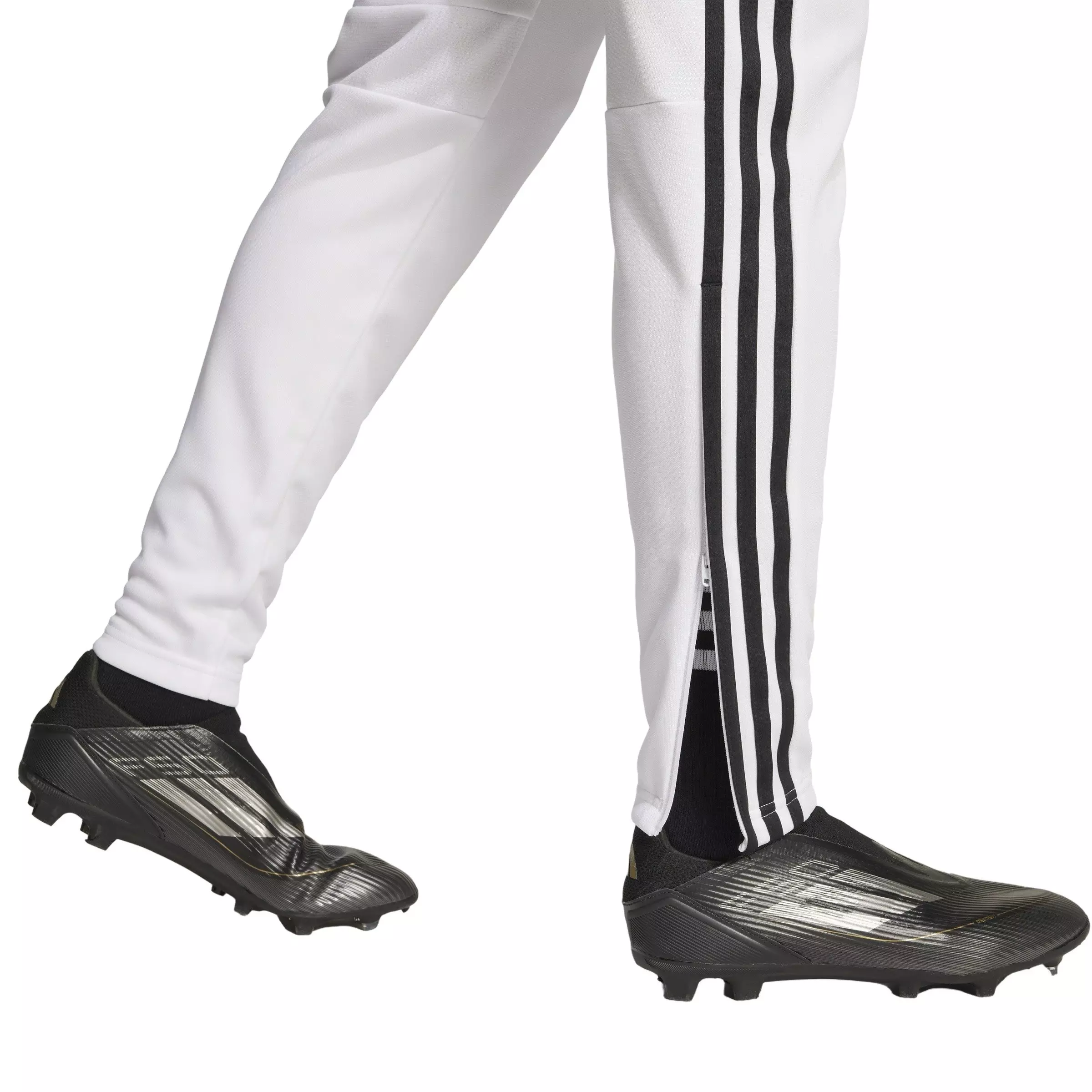 adidas Women's Tiro 25 Essentials Training Tracksuit Bottoms -White/Black - WHITE/BLACK