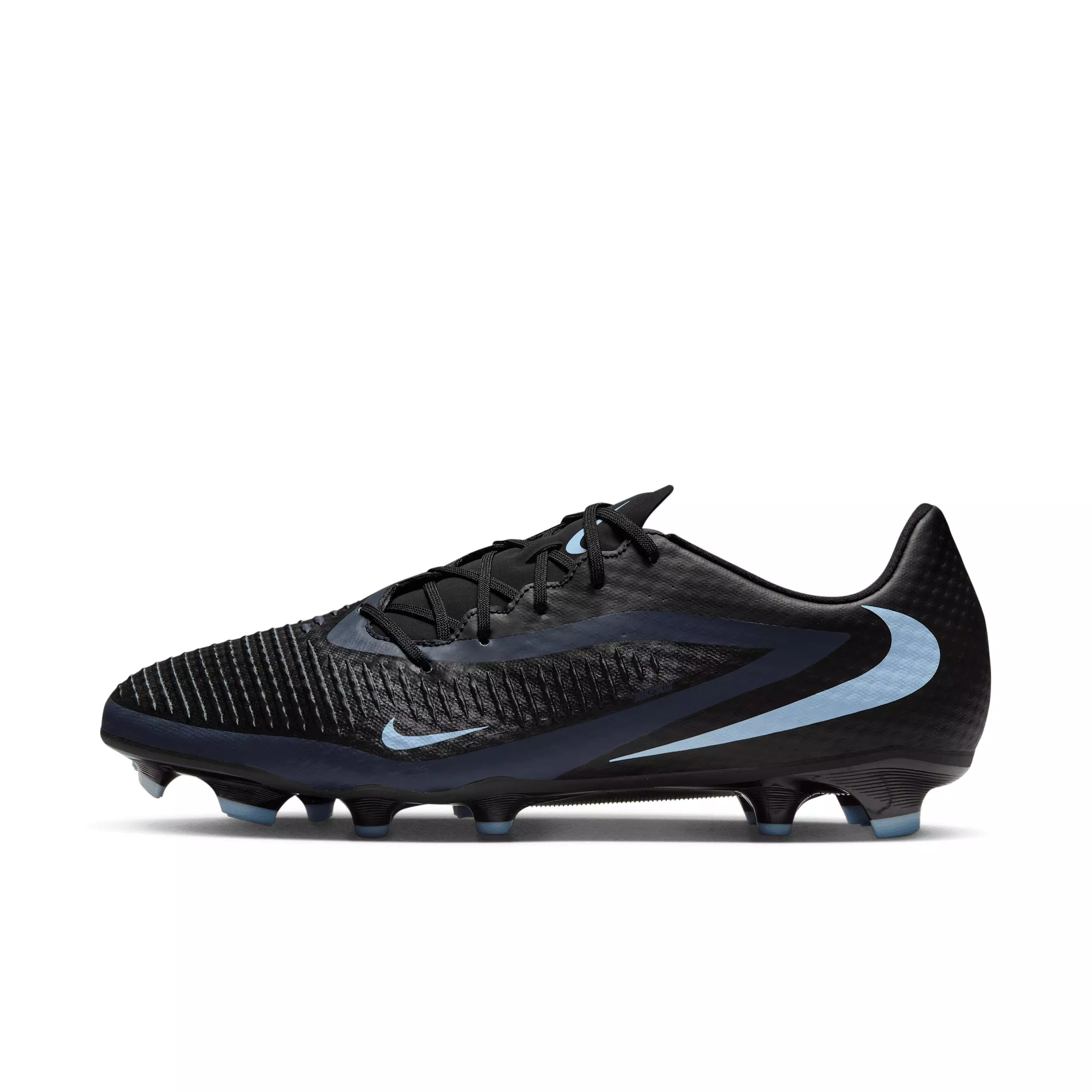Nike Phantom 6 Low Academy MG "Black/Black" Men's Soccer Cleat - BLACK/BLACK