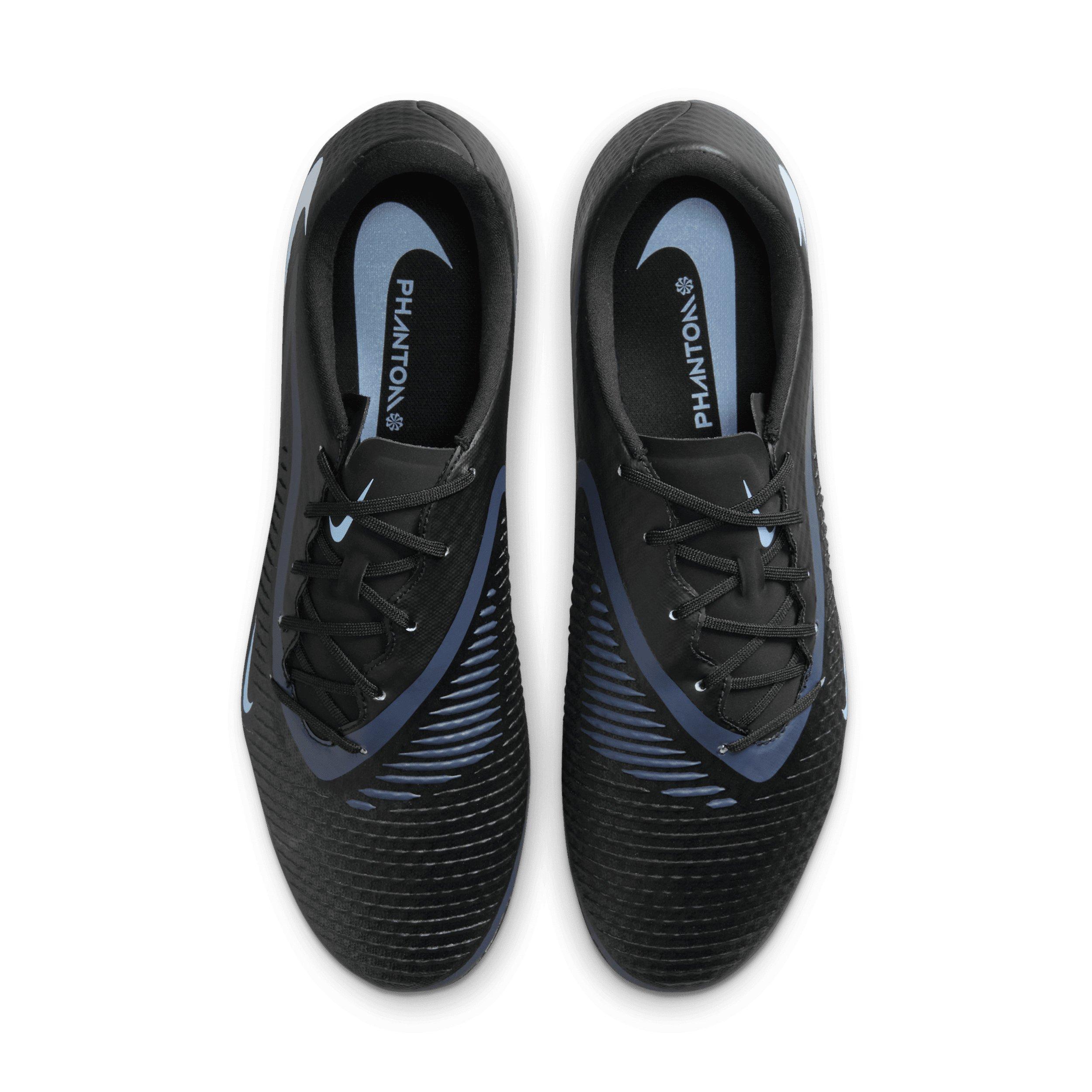 Nike Phantom 6 Low Academy MG "Black/Black" Men's Soccer Cleat - BLACK/BLACK Thumbnail View 4