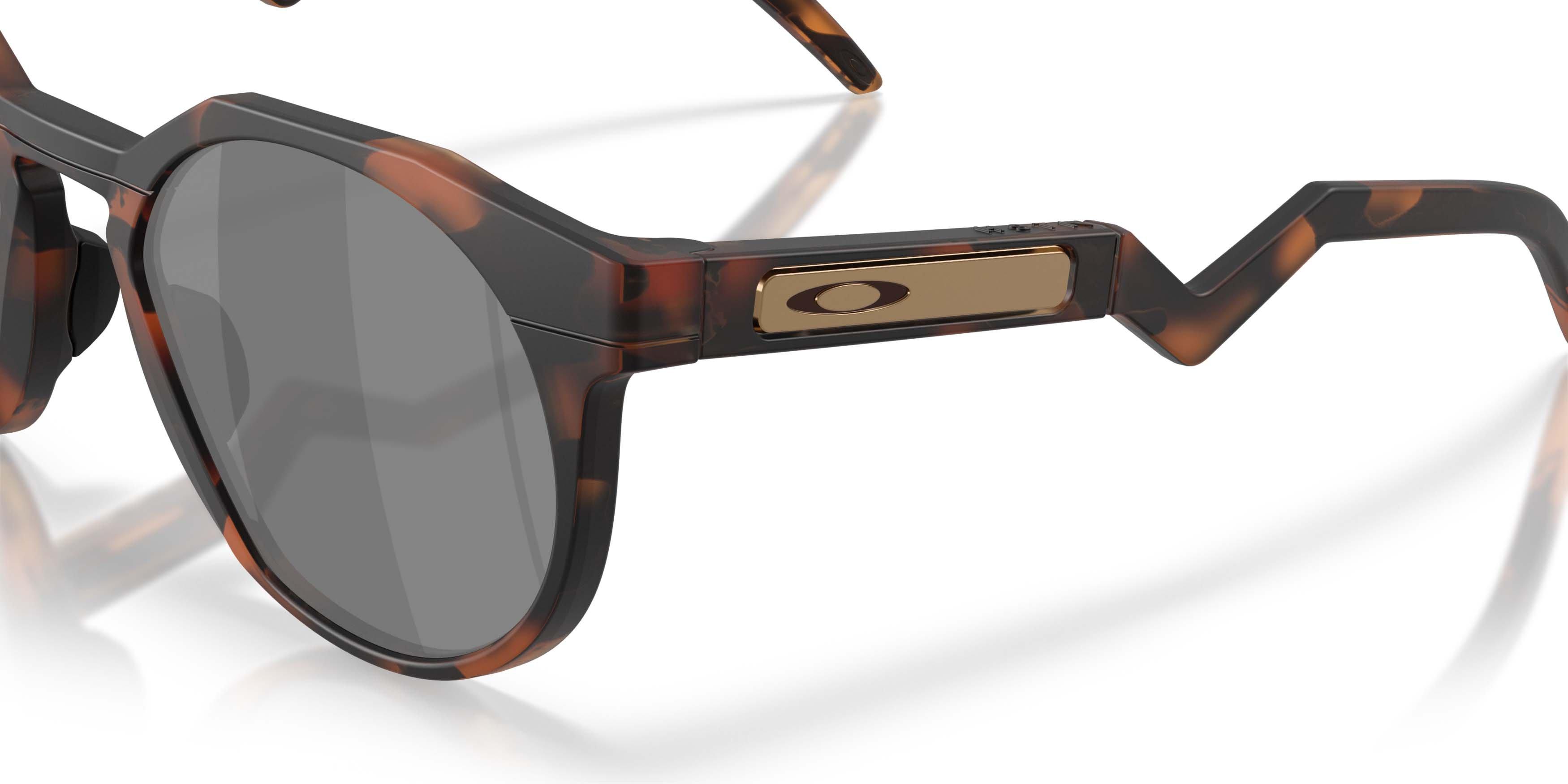 Oakley HSTN Prizm Black Sunglasses - Matte Tortoise - BROWN/BLACK