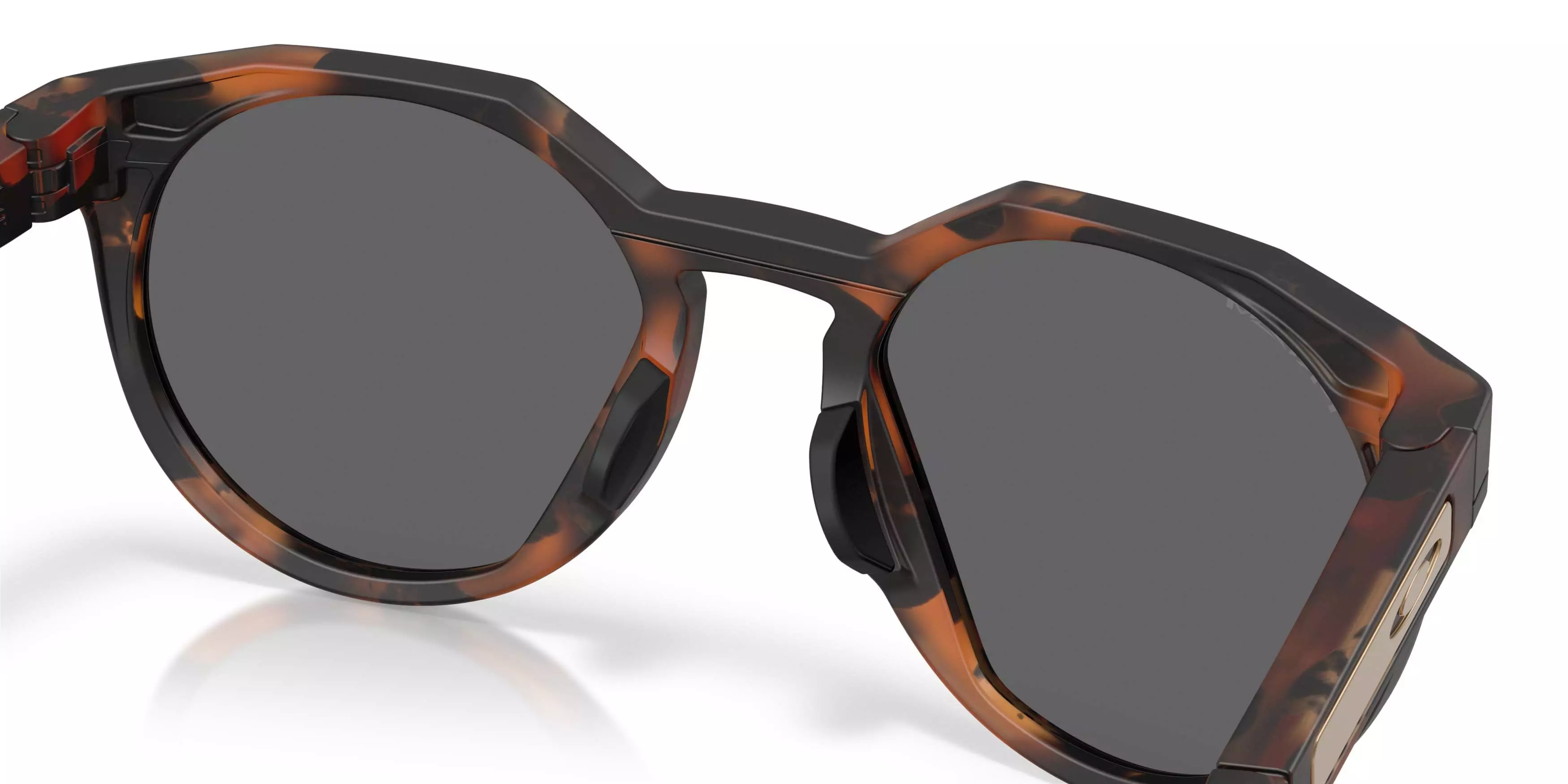 Oakley HSTN Prizm Black Sunglasses - Matte Tortoise - BROWN/BLACK