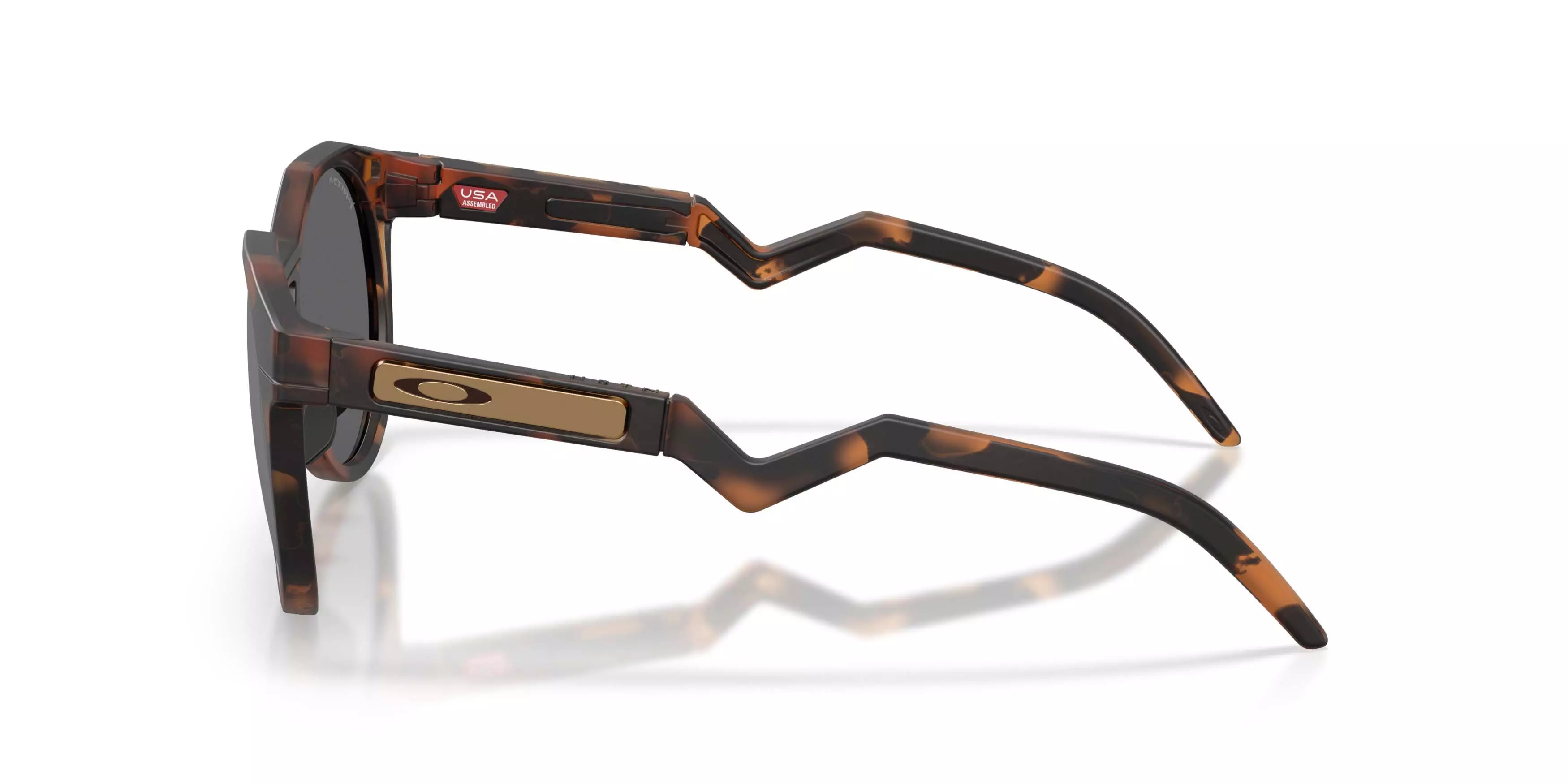Oakley HSTN Prizm Black Sunglasses - Matte Tortoise - BROWN/BLACK