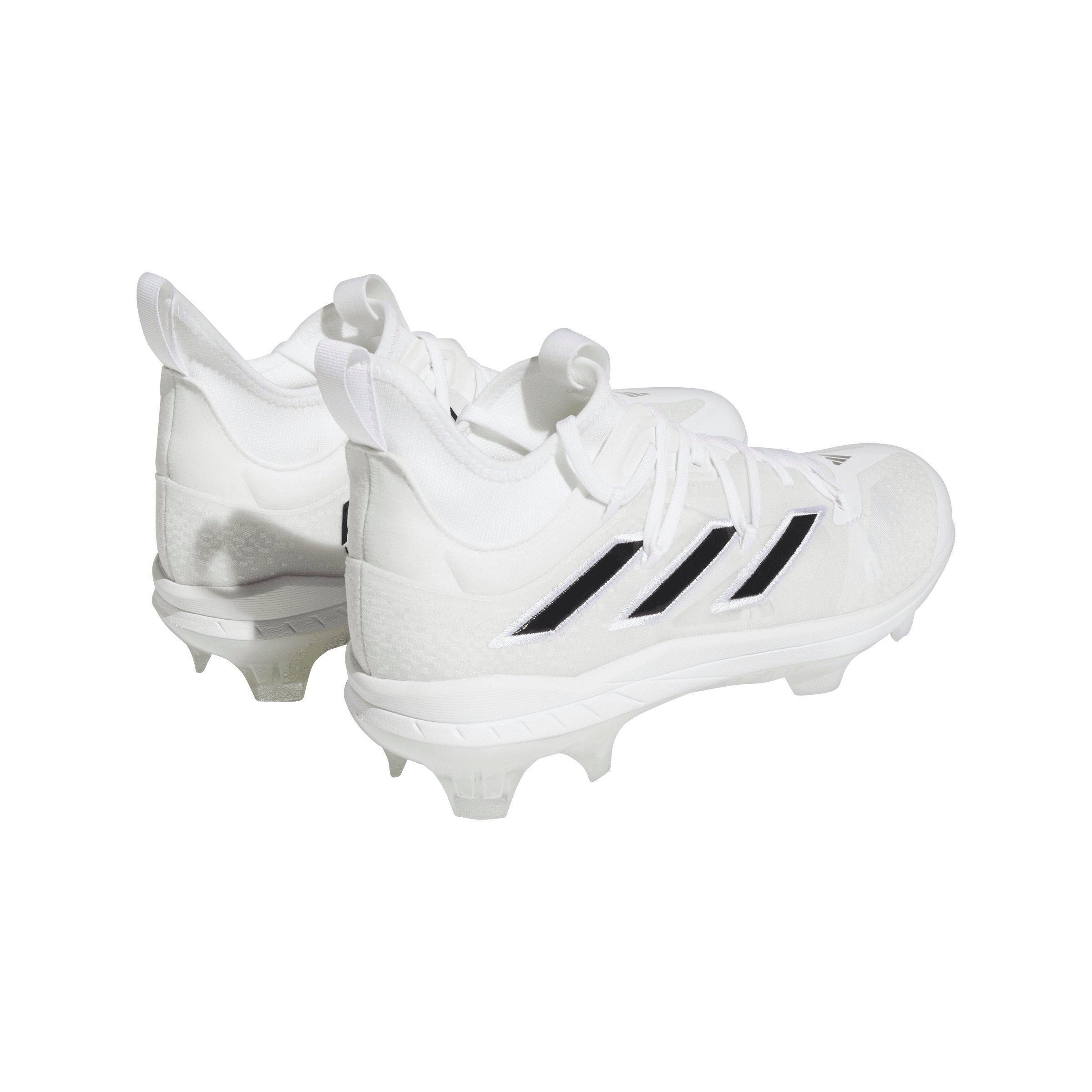 Adidas Adizero Afterburner 9 Cleats White 10 - Mens Baseball Cleats