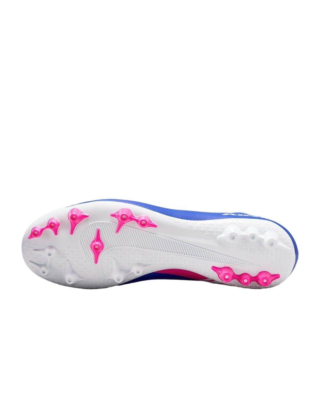 Nike Mercurial Superfly 10 Academy AG "Racer Blue/White" Men's Soccer Cleat - BLUE/WHITE Thumbnail View 8