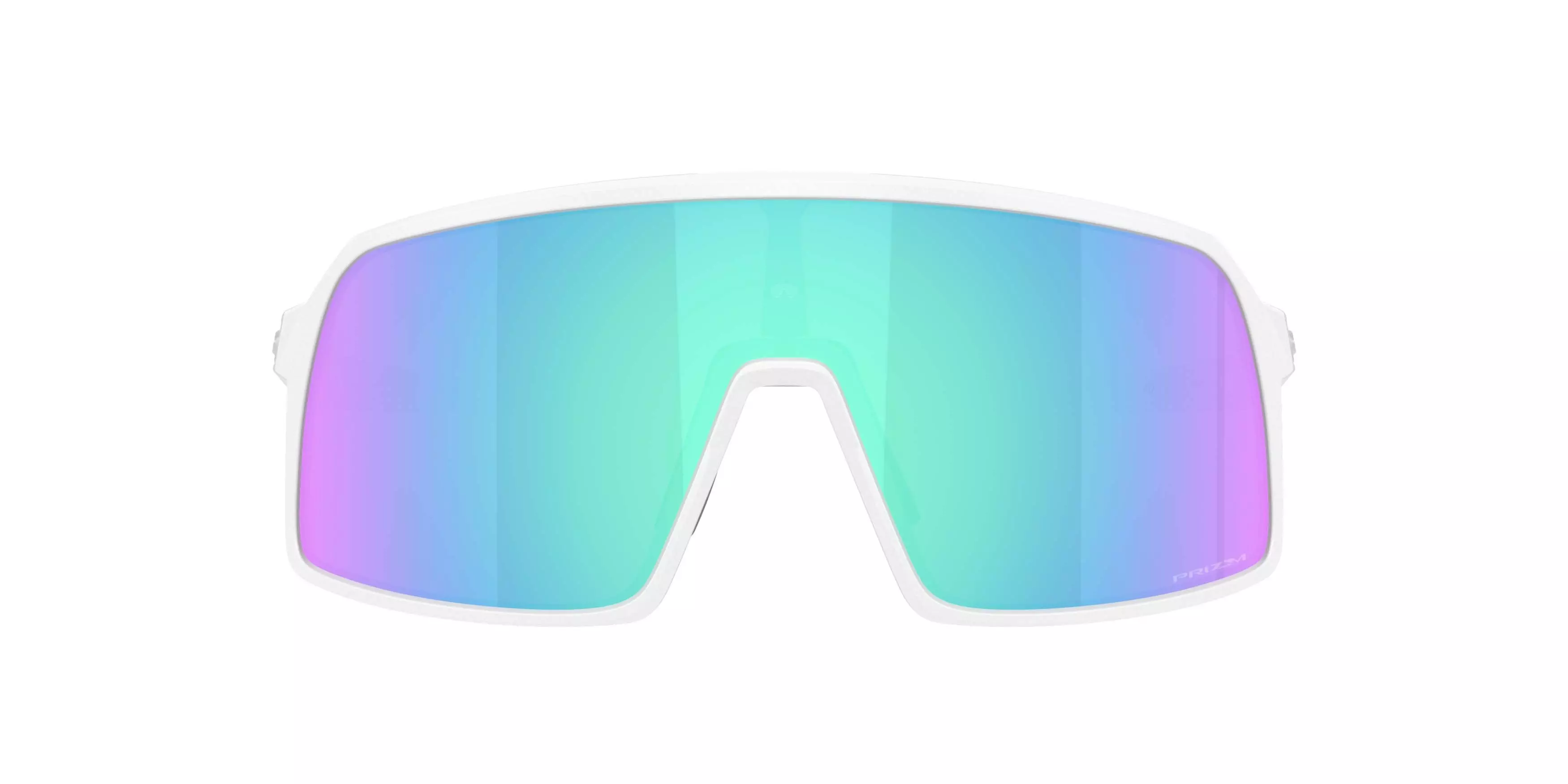 Oakley Sutro S Prizm Sapphire Sunglasses - Matte White - WHITE/BLUE