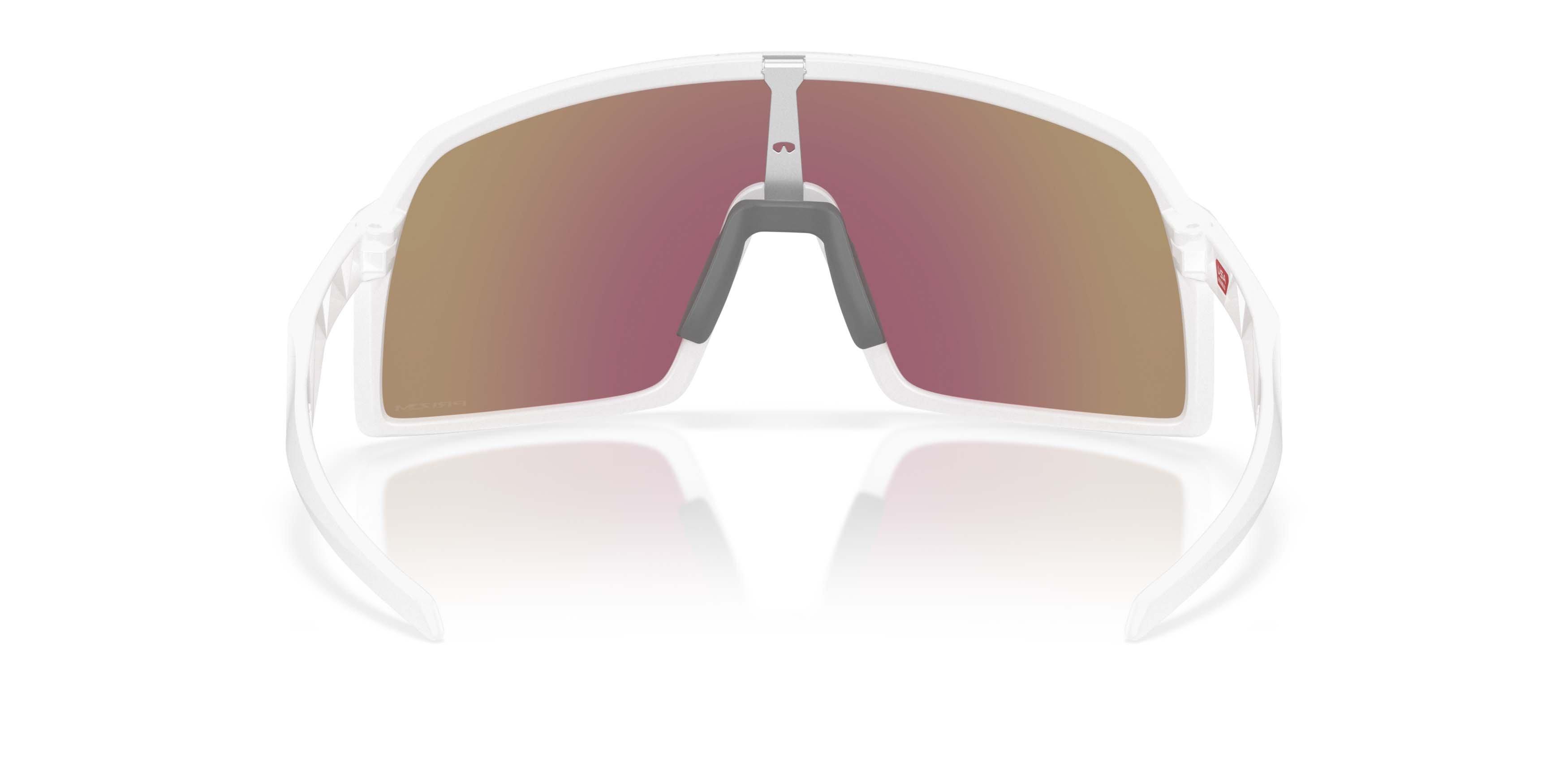Oakley Sutro S Prizm Sapphire Sunglasses - Matte White - WHITE/BLUE