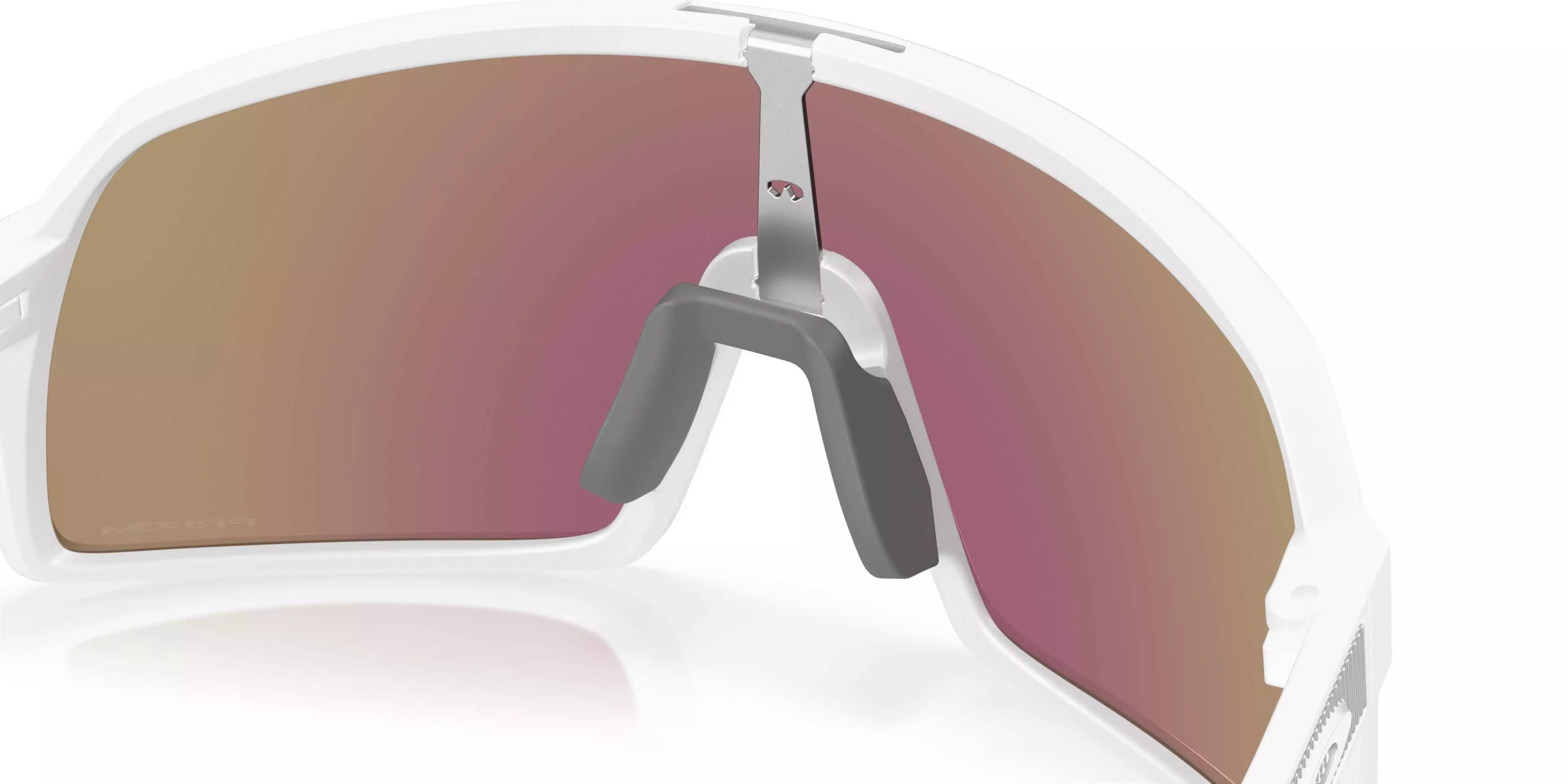 Oakley Sutro S Prizm Sapphire Sunglasses - Matte White - WHITE/BLUE
