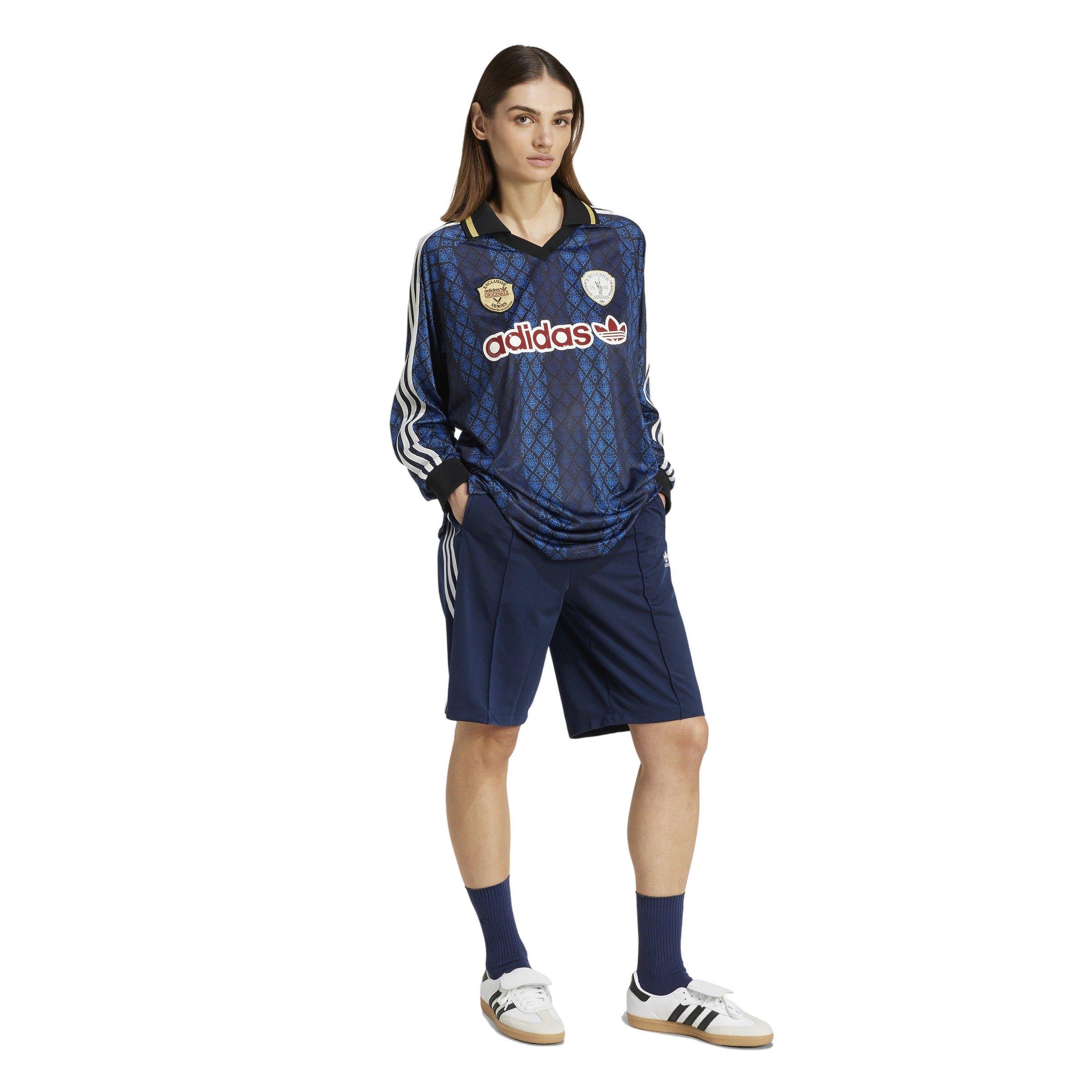 ★adidas★ Retro Sports Cricket Inspired Crop Jersey Brown K adidas Originals Retro Sports Cricket-inspired Cropped