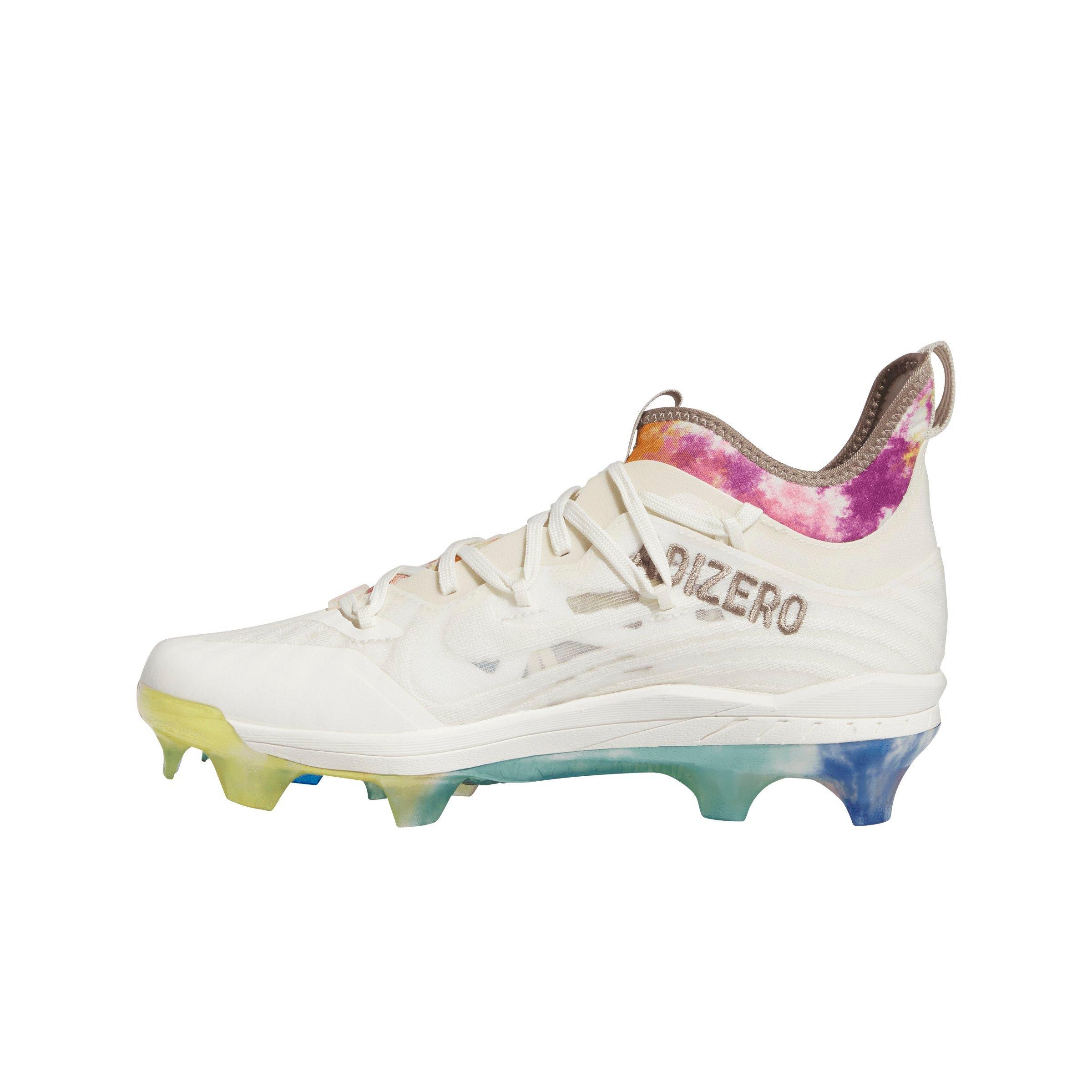 adidas Afterburner 9 NWV TPU SB "Cloud White/Cha Brown/Off White" Men's Baseball Cleat - WHITE/BROWN/OFF WHITE Thumbnail View 2