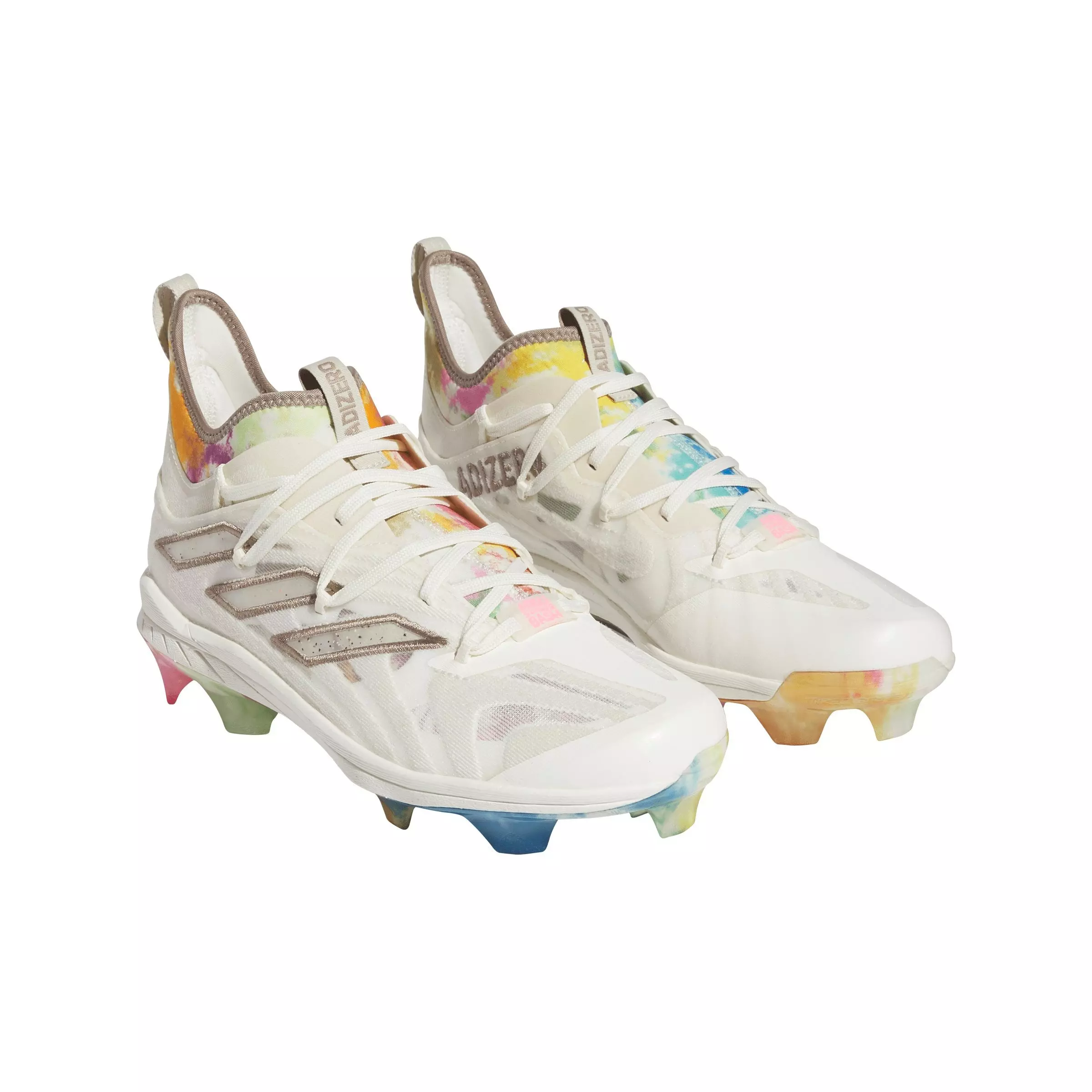 adidas Afterburner 9 NWV TPU SB "Cloud White/Cha Brown/Off White" Men's Baseball Cleat - WHITE/BROWN/OFF WHITE