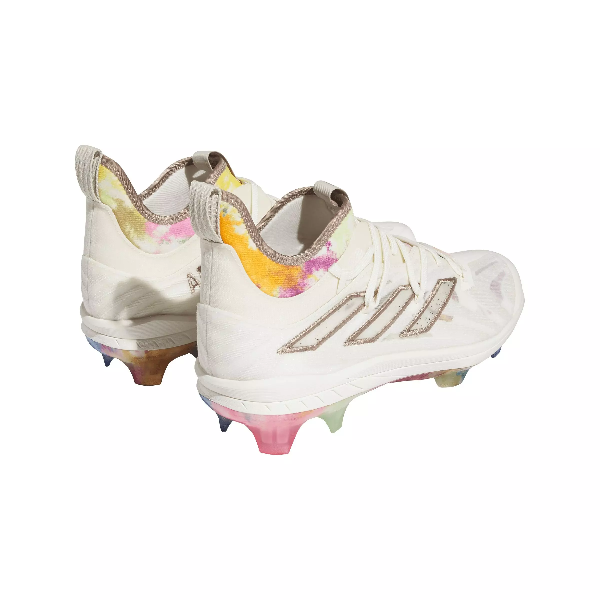 adidas Afterburner 9 NWV TPU SB "Cloud White/Cha Brown/Off White" Men's Baseball Cleat - WHITE/BROWN/OFF WHITE