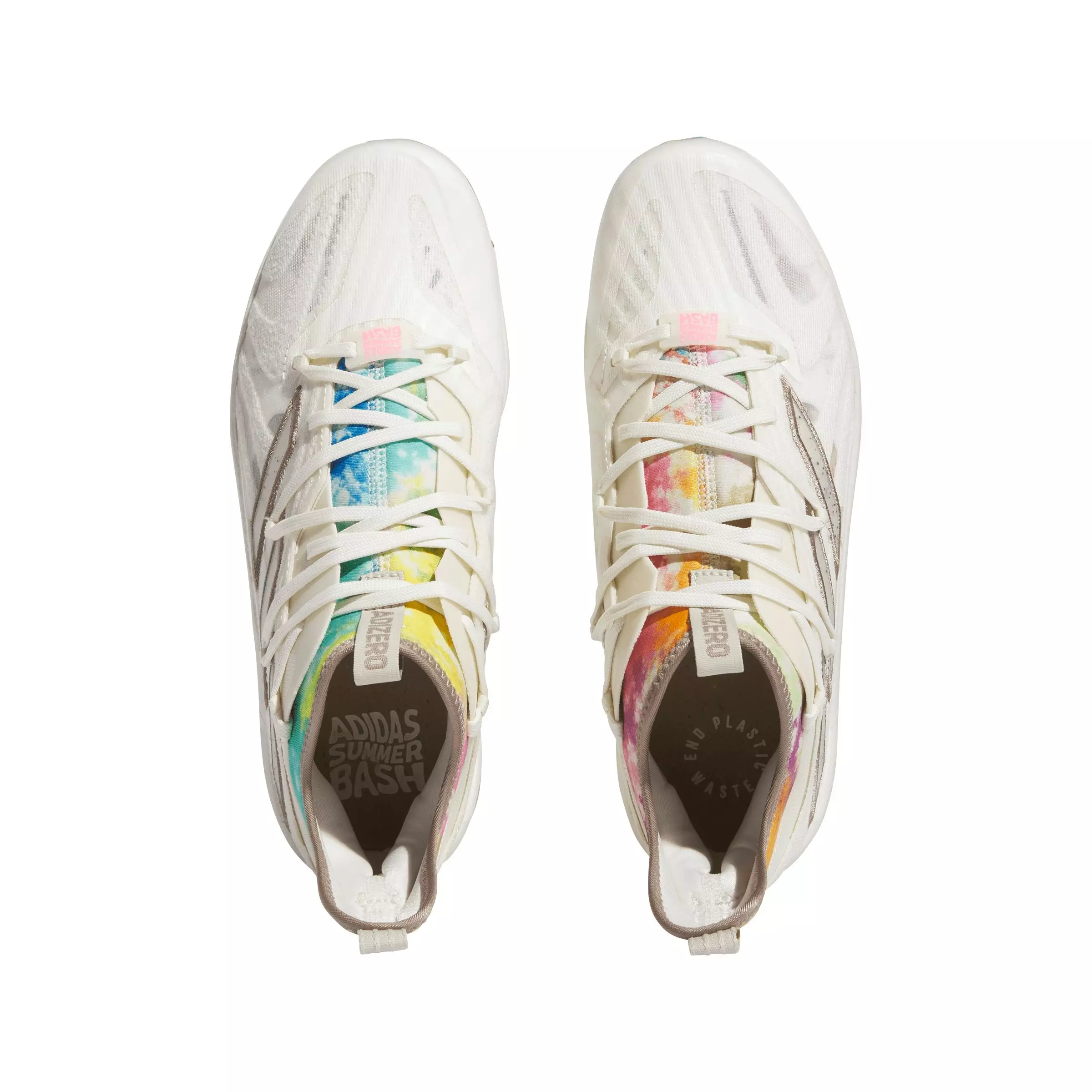 adidas Afterburner 9 NWV TPU SB "Cloud White/Cha Brown/Off White" Men's Baseball Cleat - WHITE/BROWN/OFF WHITE