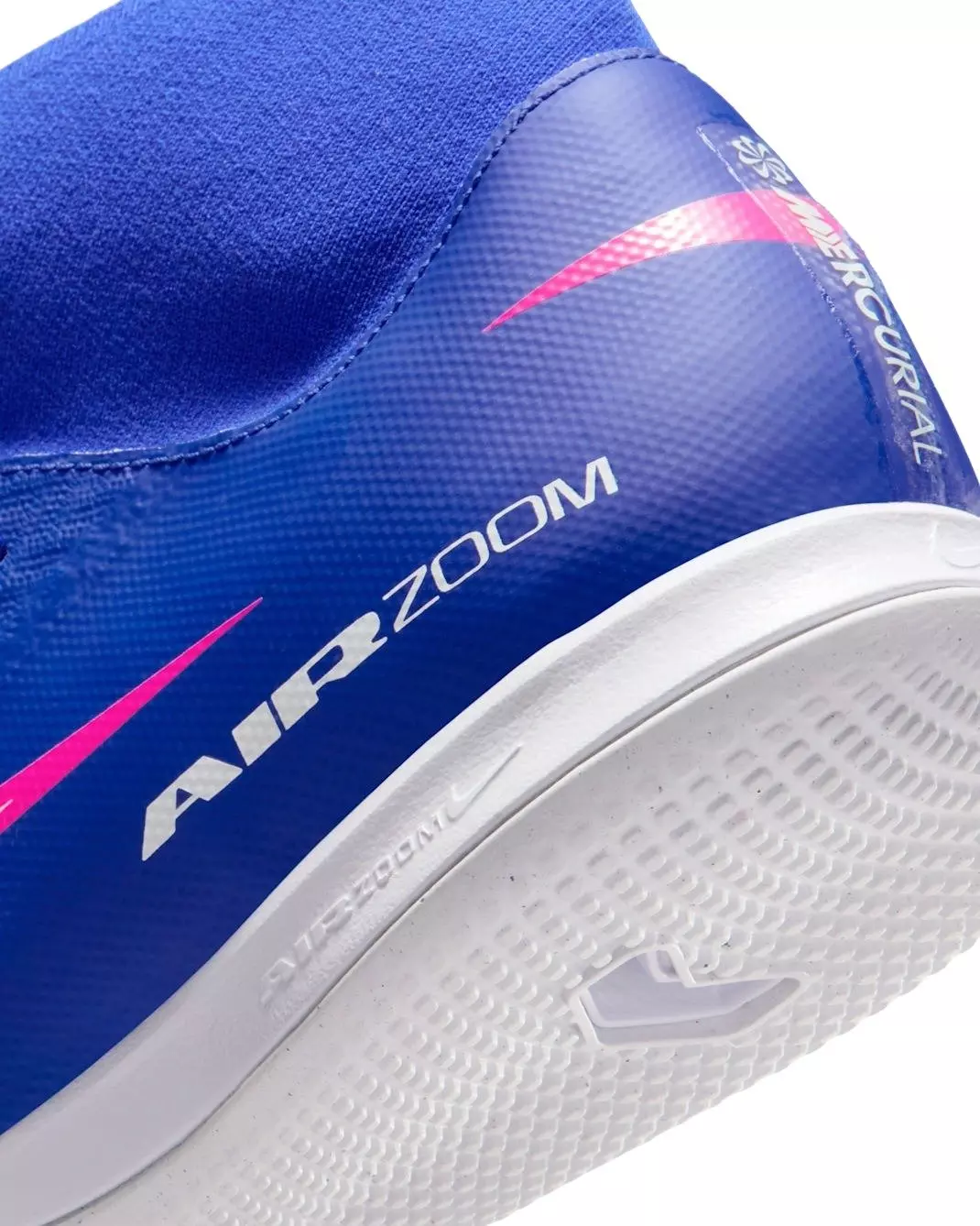 Nike Mercurial Superfly 10 Academy IC "Racer Blue/White" Men's Soccer Shoe - BLUE/WHITE