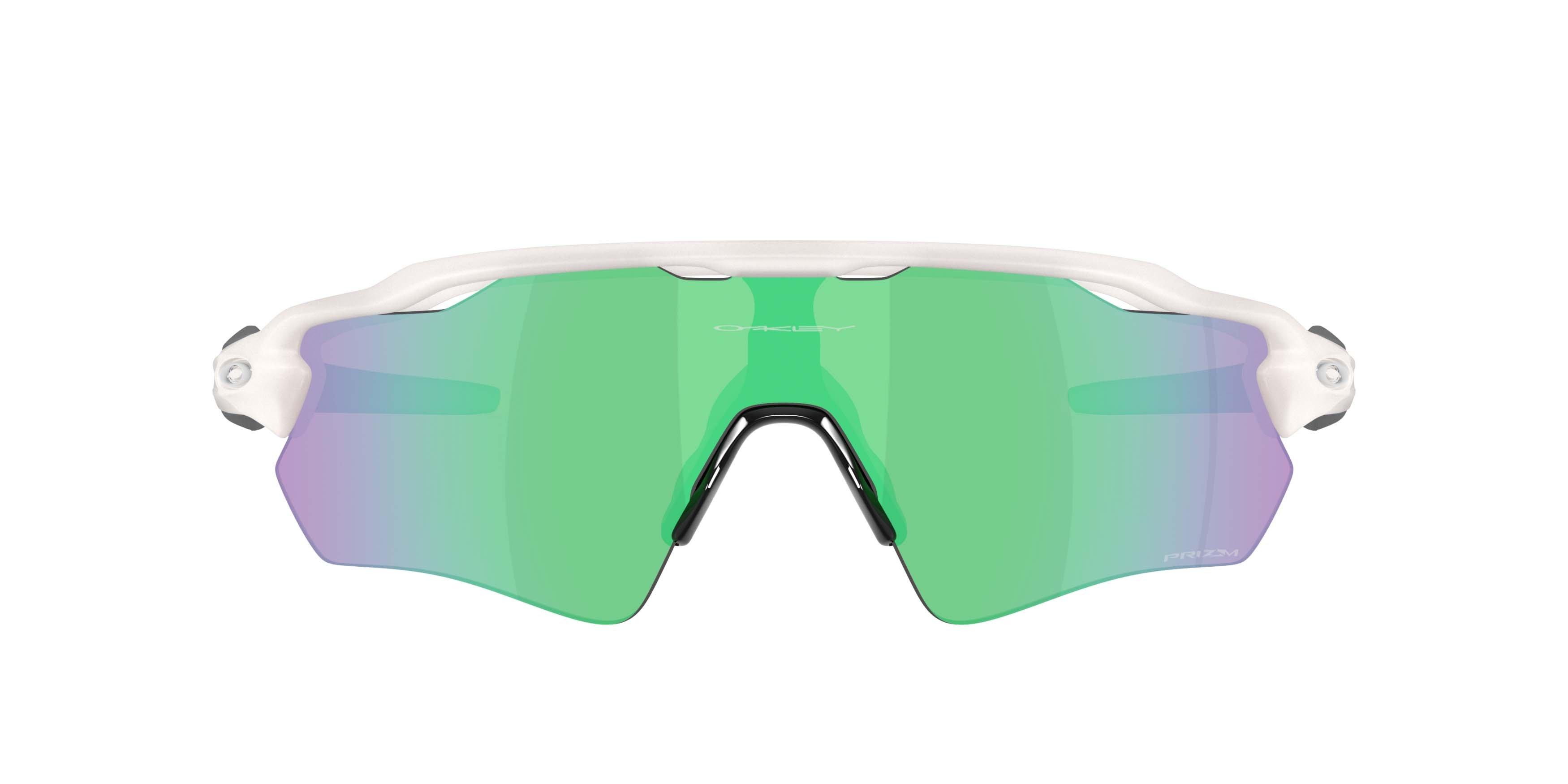 Oakley Radar EV Path Prizm Road Jade Sunglasses - Matte Vapor - GREY/GREEN