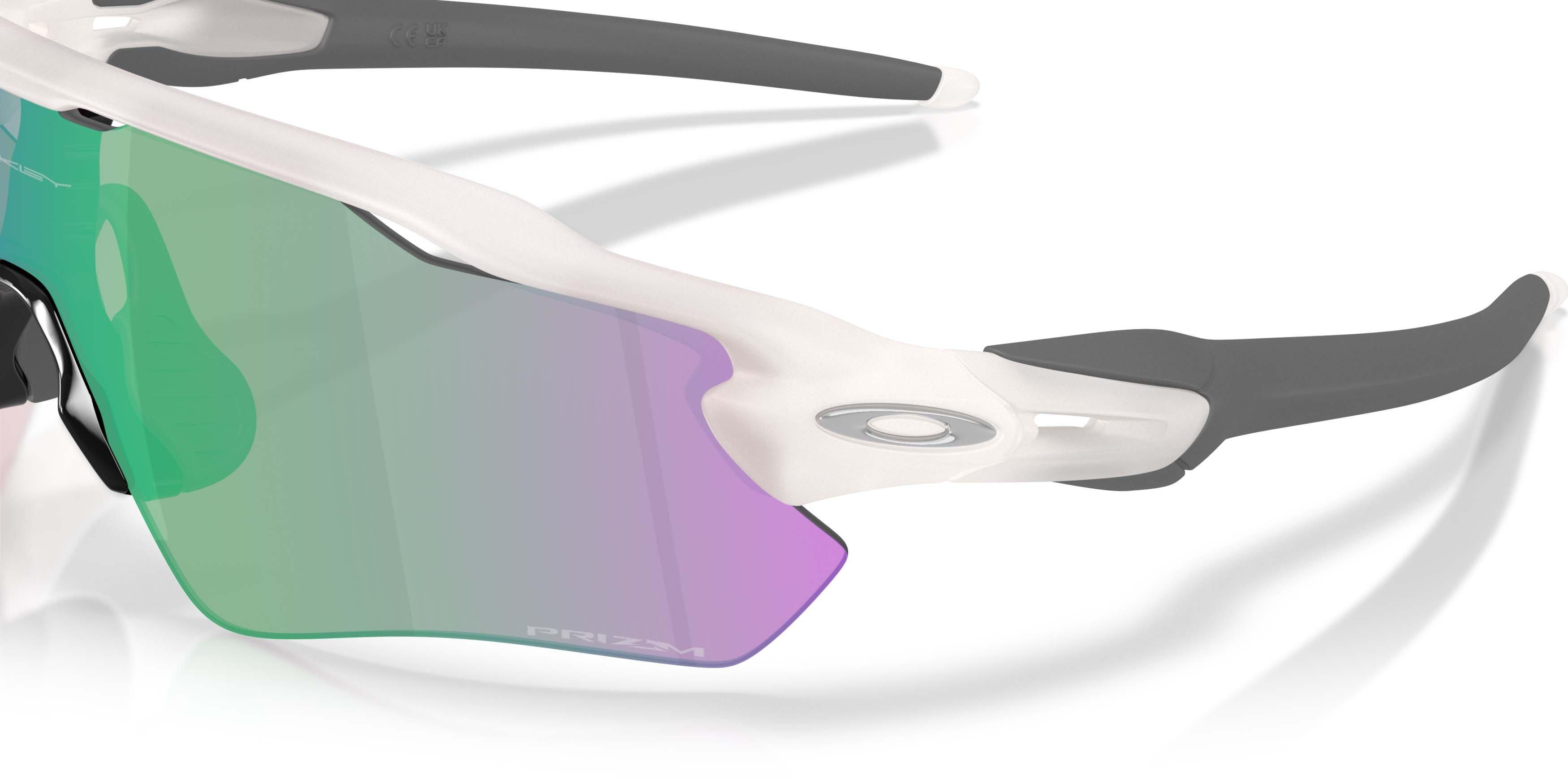Oakley Radar EV Path Prizm Road Jade Sunglasses - Matte Vapor - GREY/GREEN