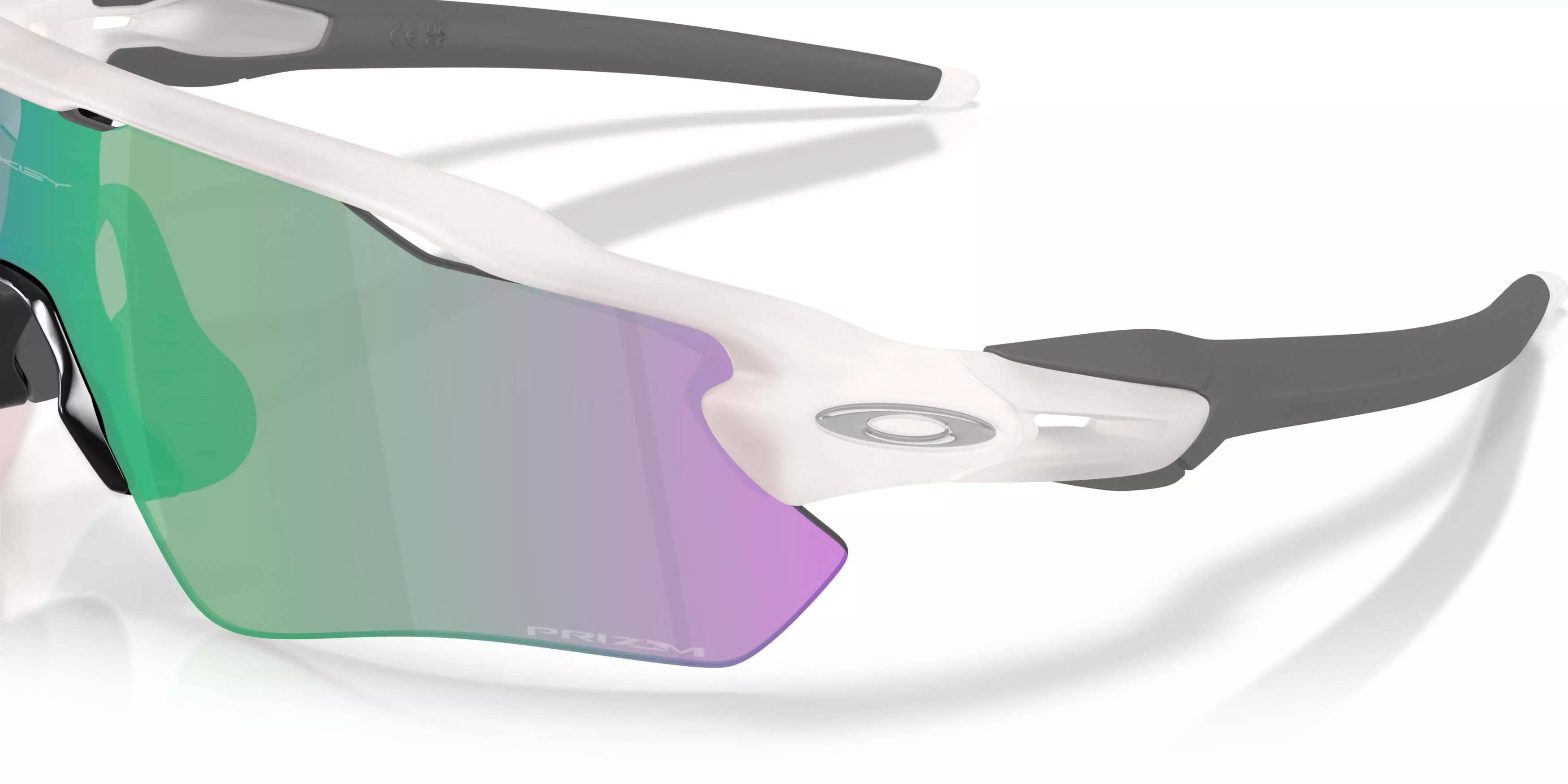 Oakley Radar EV Path Prizm Road Jade Sunglasses - Matte Vapor - GREY/GREEN