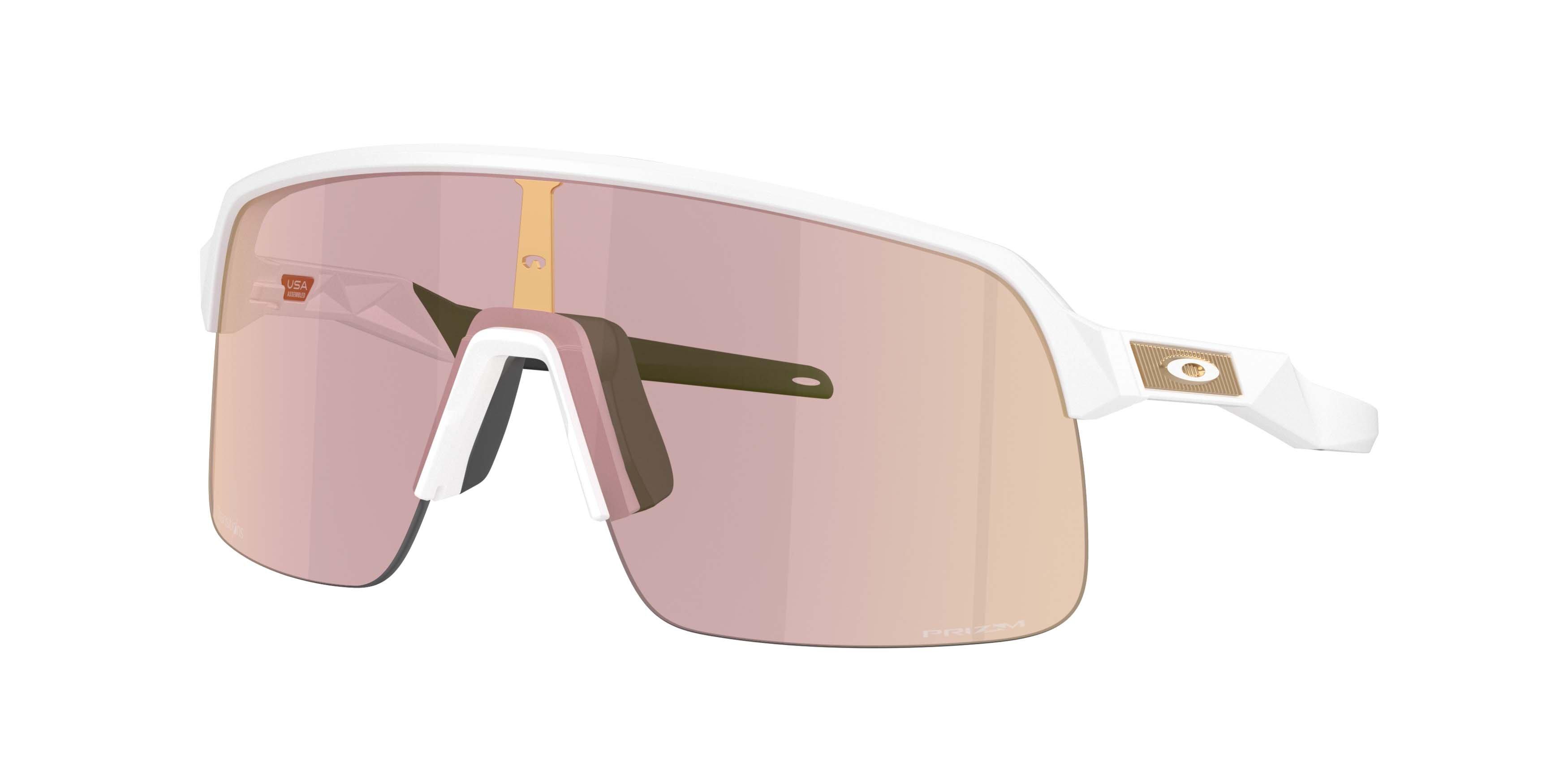 Oakley Sutro Lite Prizm Pyrite Transitions Sunglasses - Matte White - WHITE
