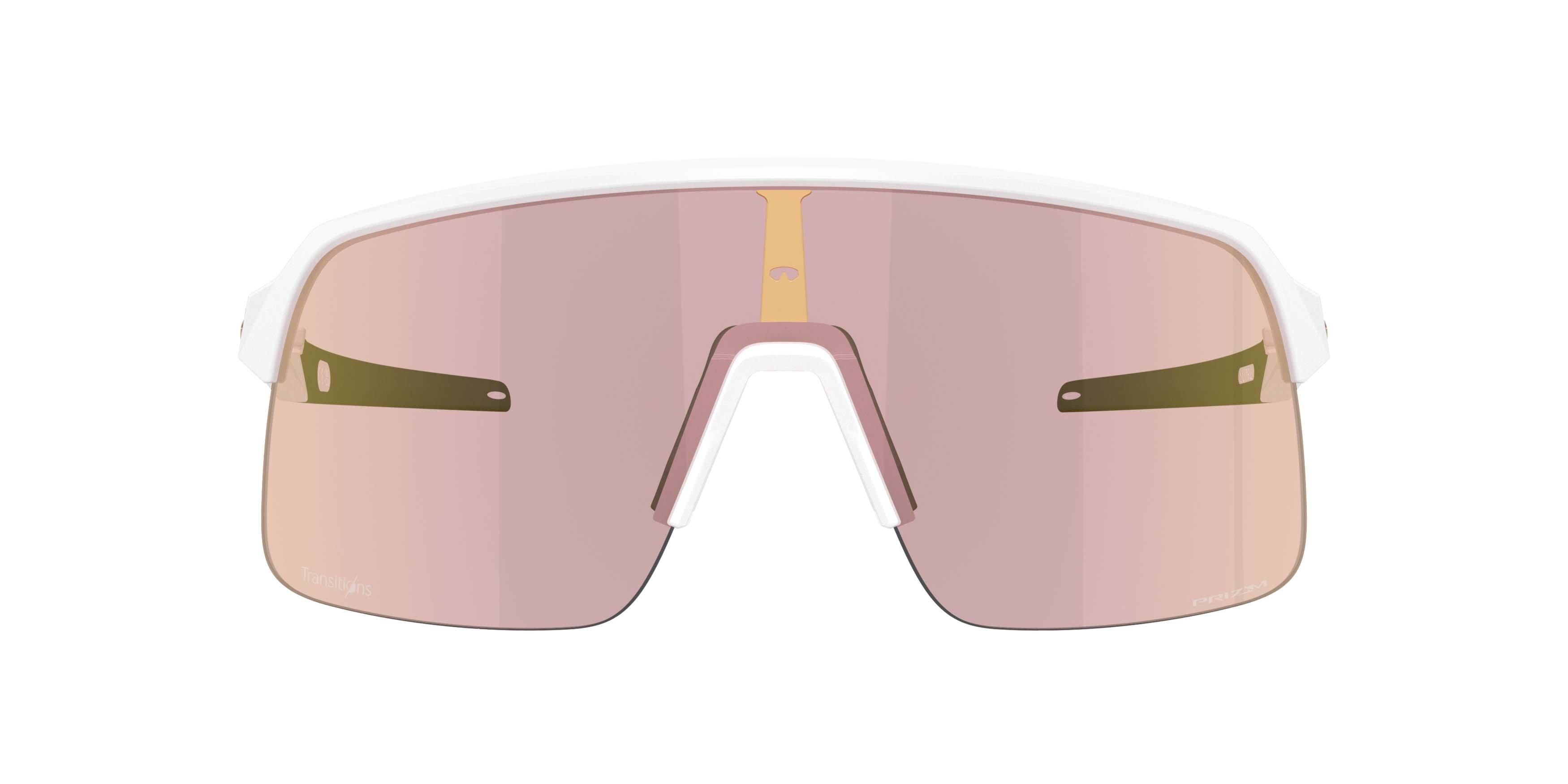 Oakley Sutro Lite Prizm Pyrite Transitions Sunglasses - Matte White - WHITE