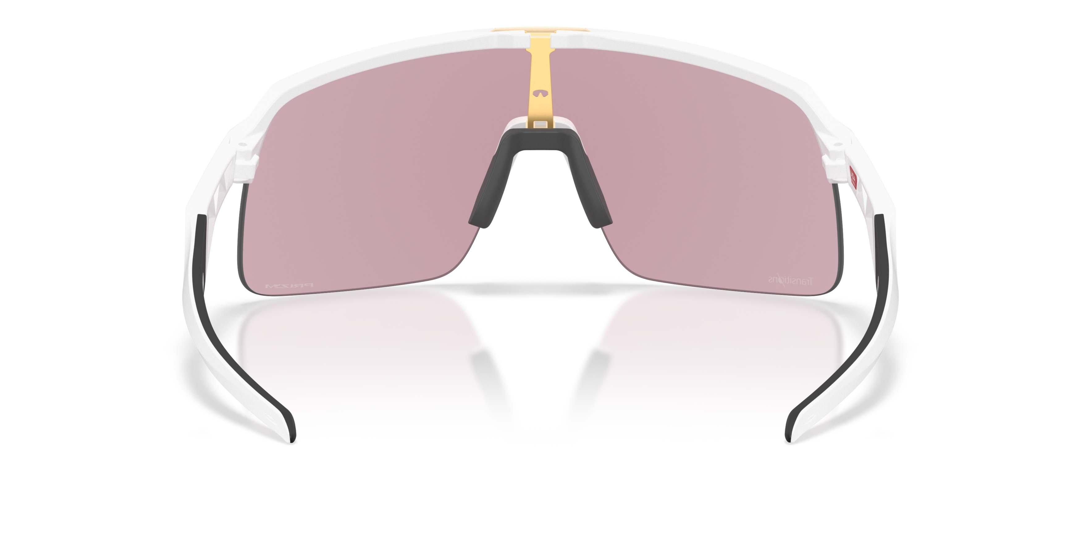 Oakley Sutro Lite Prizm Pyrite Transitions Sunglasses - Matte White - WHITE