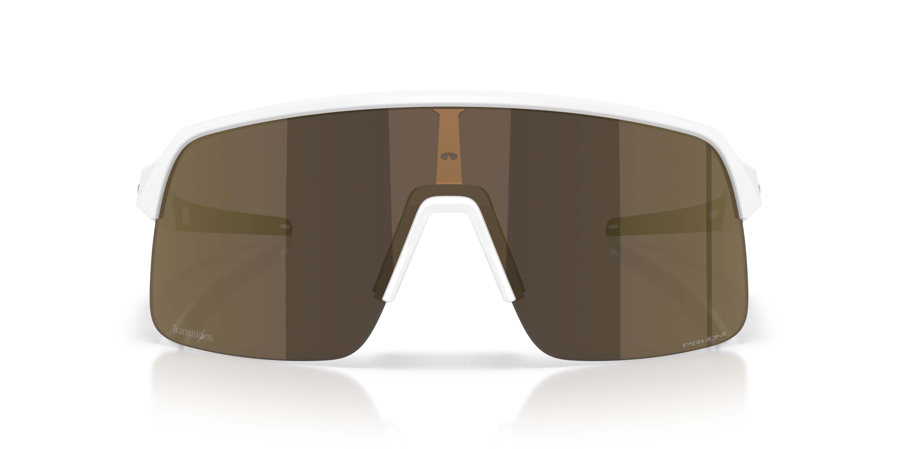 Oakley Sutro Lite Prizm Pyrite Transitions Sunglasses - Matte White - WHITE