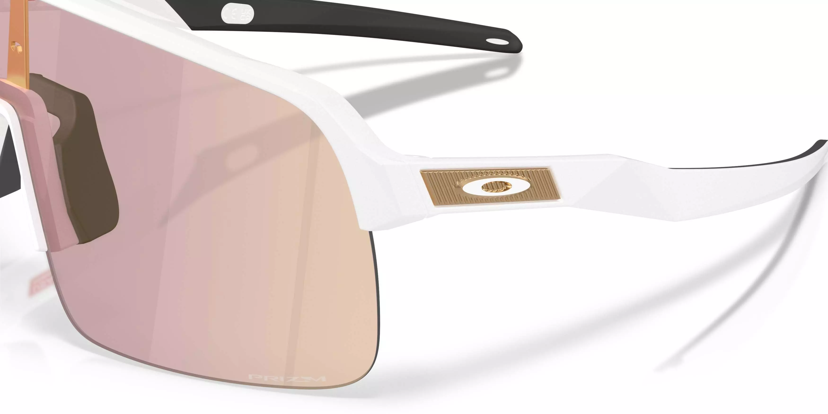 Oakley Sutro Lite Prizm Pyrite Transitions Sunglasses - Matte White - WHITE