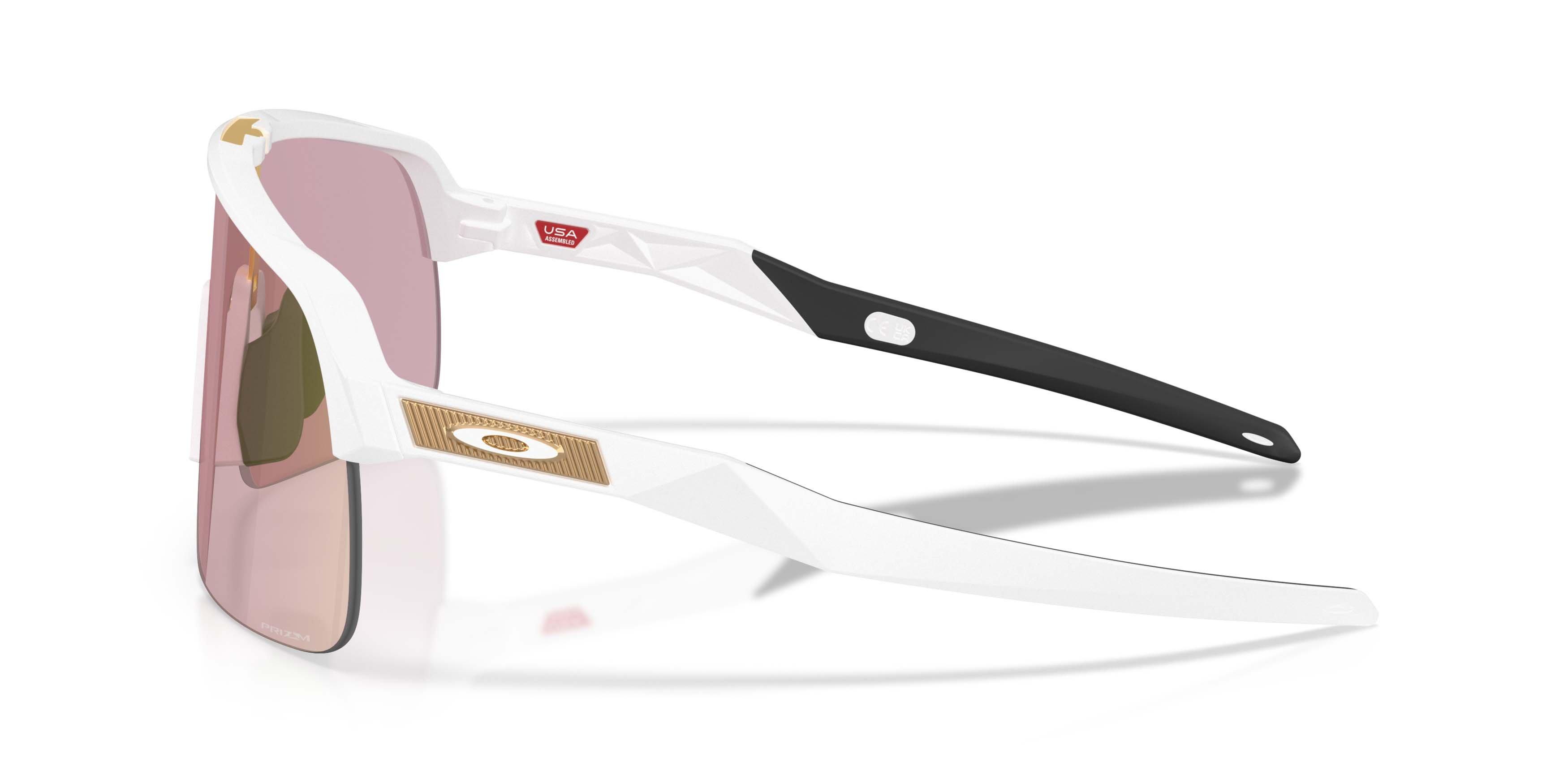 Oakley Sutro Lite Prizm Pyrite Transitions Sunglasses - Matte White - WHITE