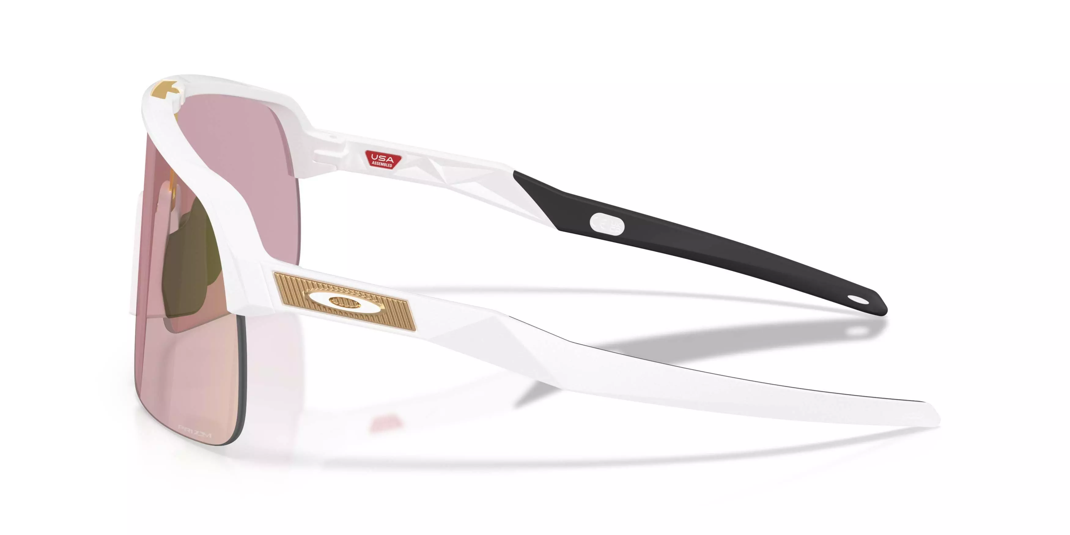 Oakley Sutro Lite Prizm Pyrite Transitions Sunglasses - Matte White - WHITE