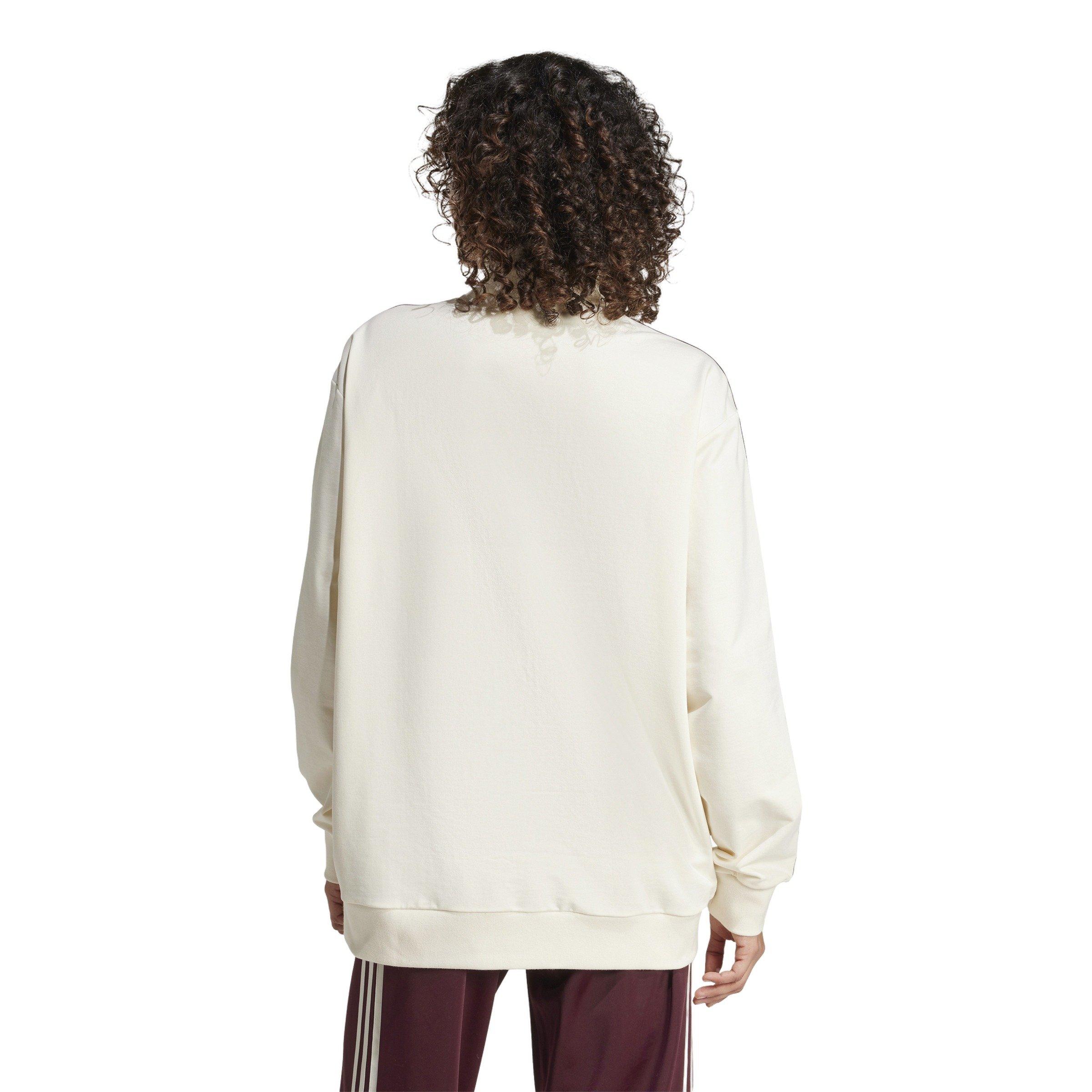 adidas Originals Women's Colorblock Track Top -Beige/Red - BEIGE/RED Thumbnail View 2