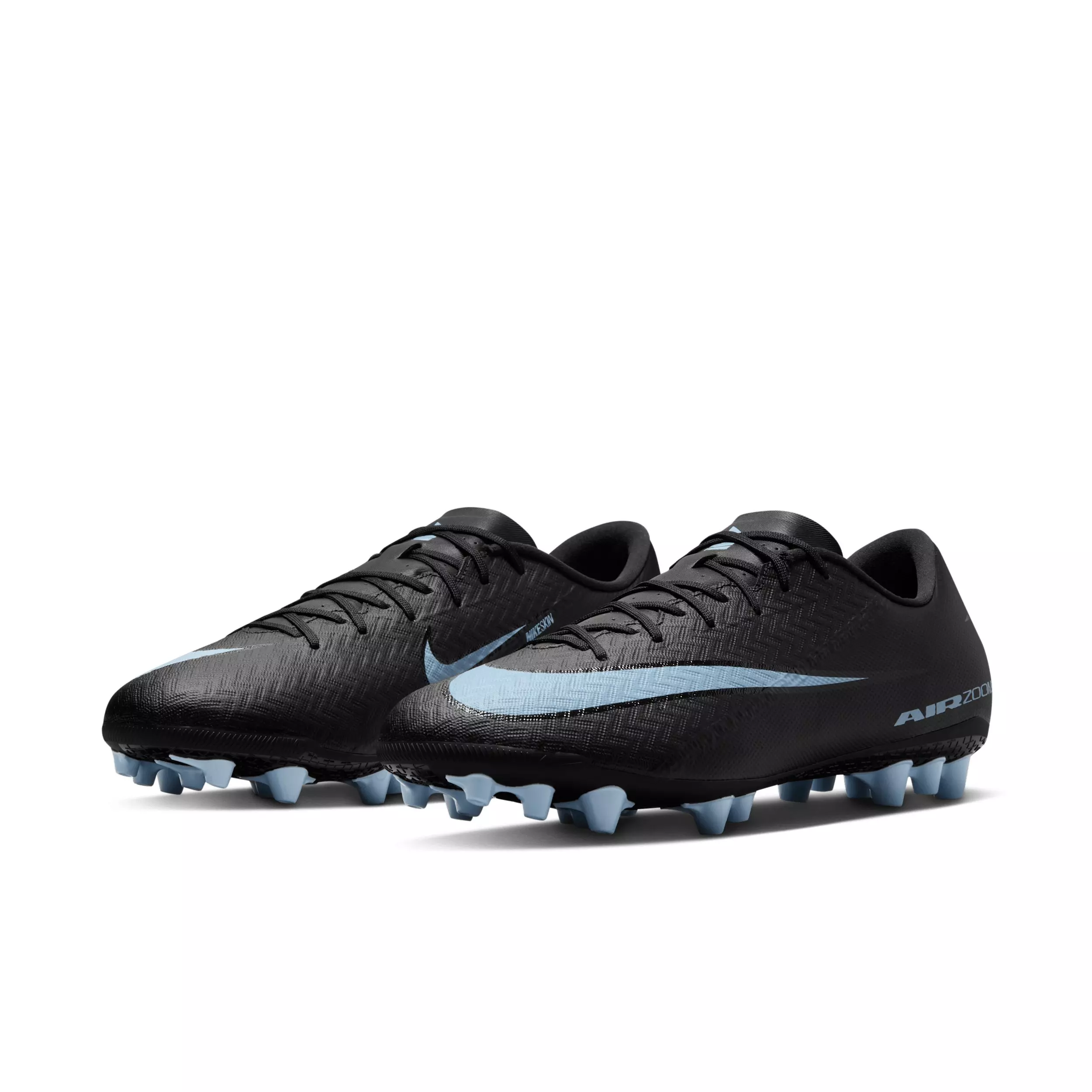 Nike Mercurial Vapor 16 Academy AG "Black/Ice Blue" Men's Soccer Cleat - BLACK/BLUE