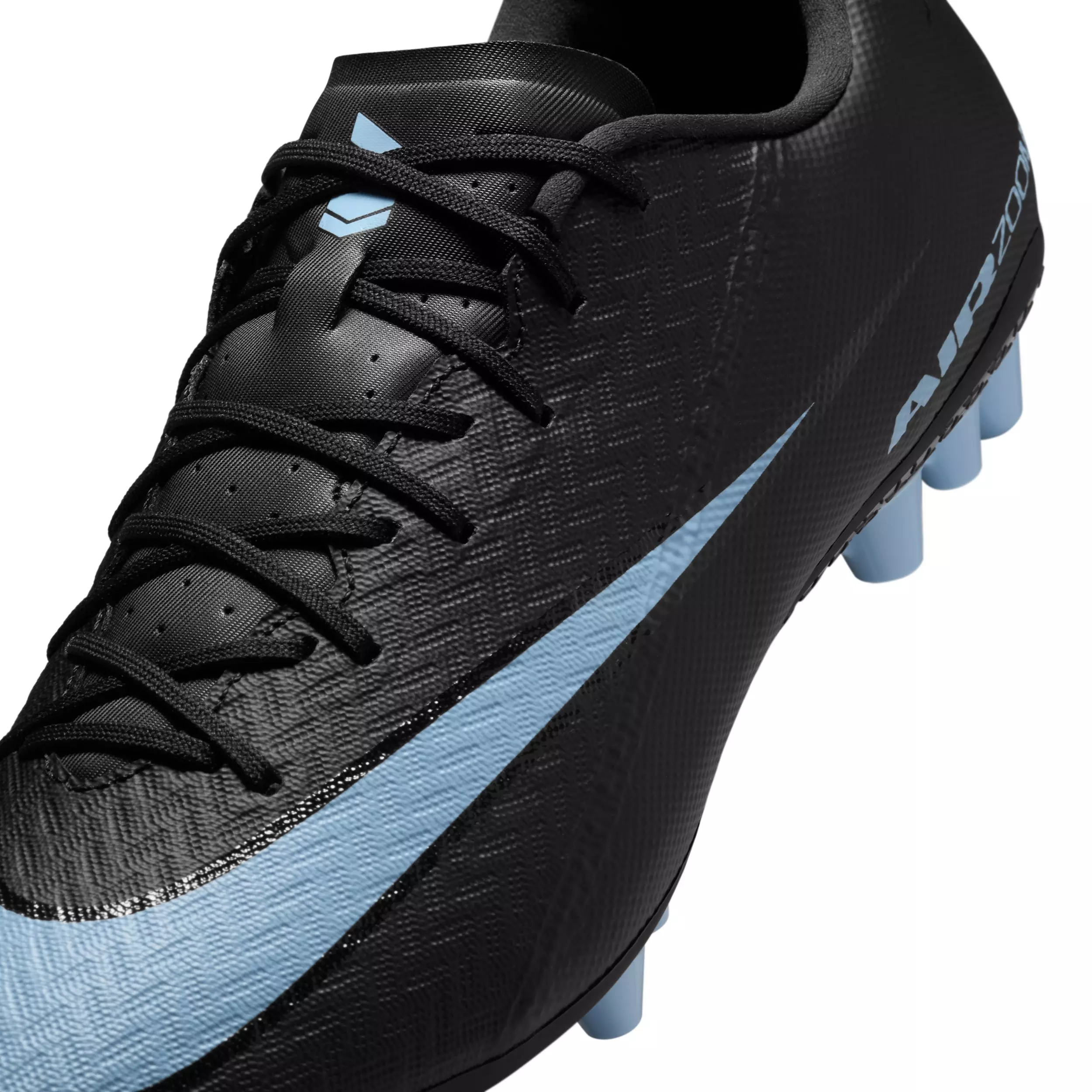 Nike Mercurial Vapor 16 Academy AG "Black/Ice Blue" Men's Soccer Cleat - BLACK/BLUE