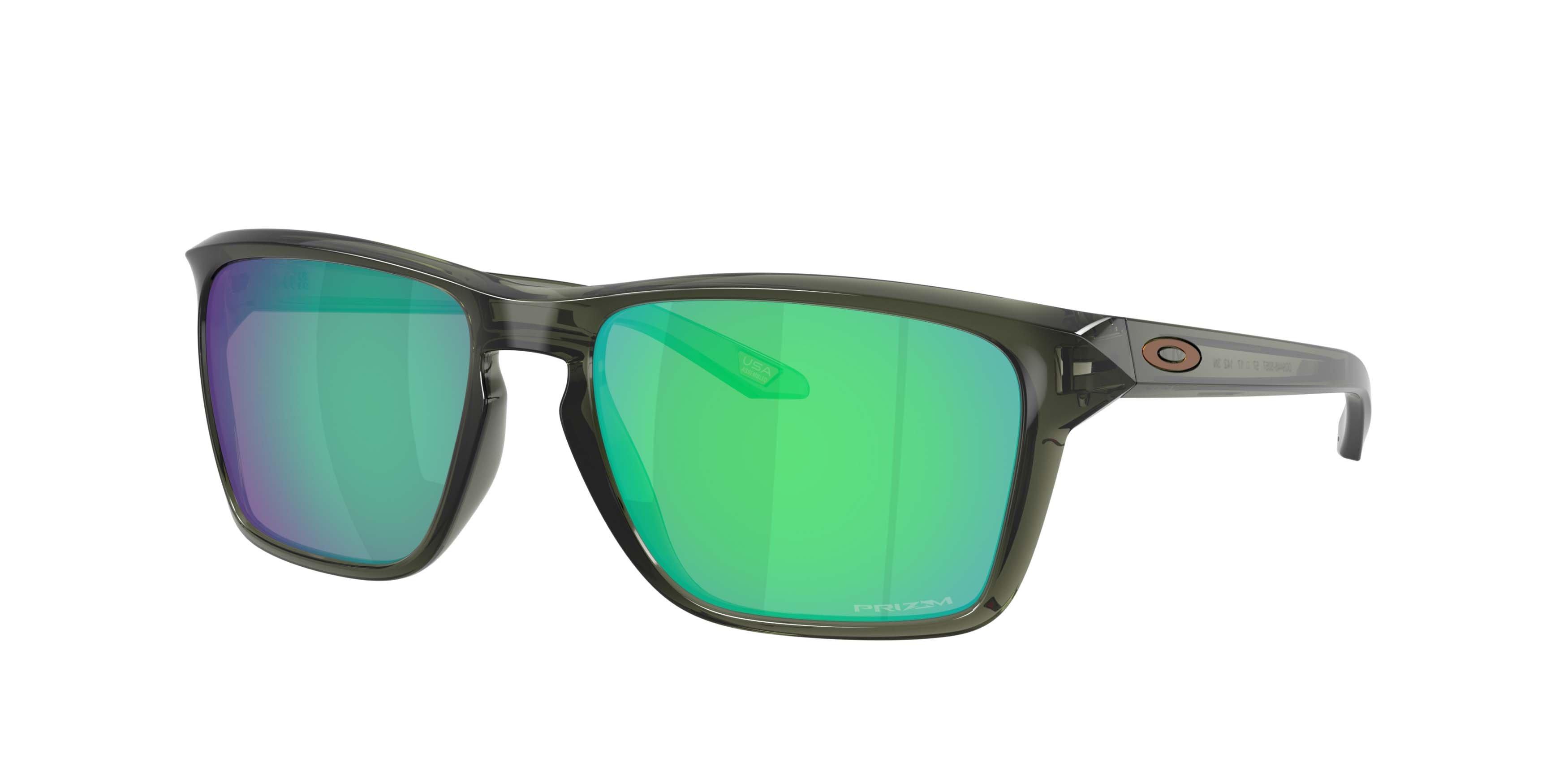 Oakley Sylas Olive Ink Sunglasses - Prizm Jade - GREEN