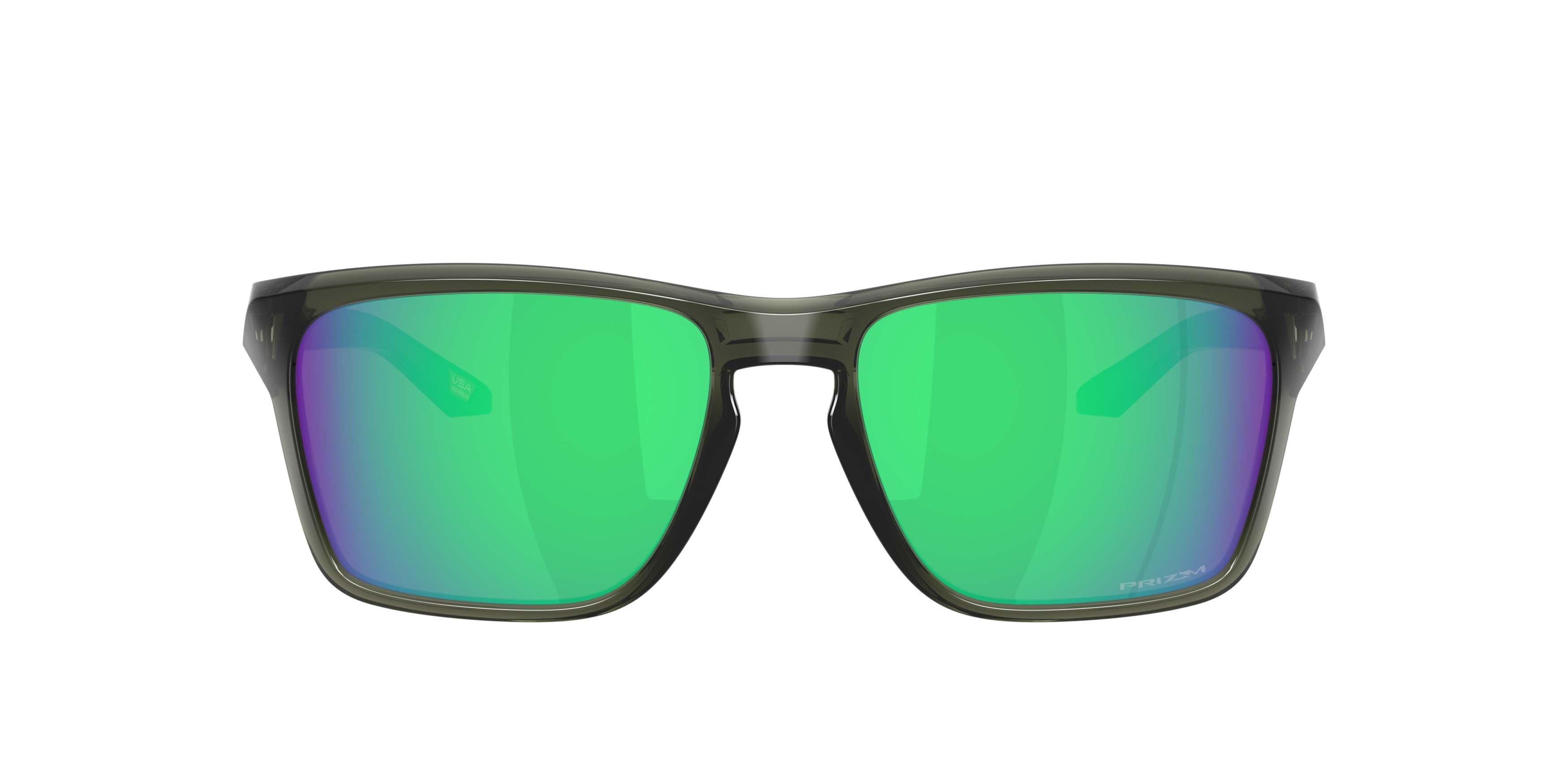 Oakley Sylas Olive Ink Sunglasses - Prizm Jade - GREEN