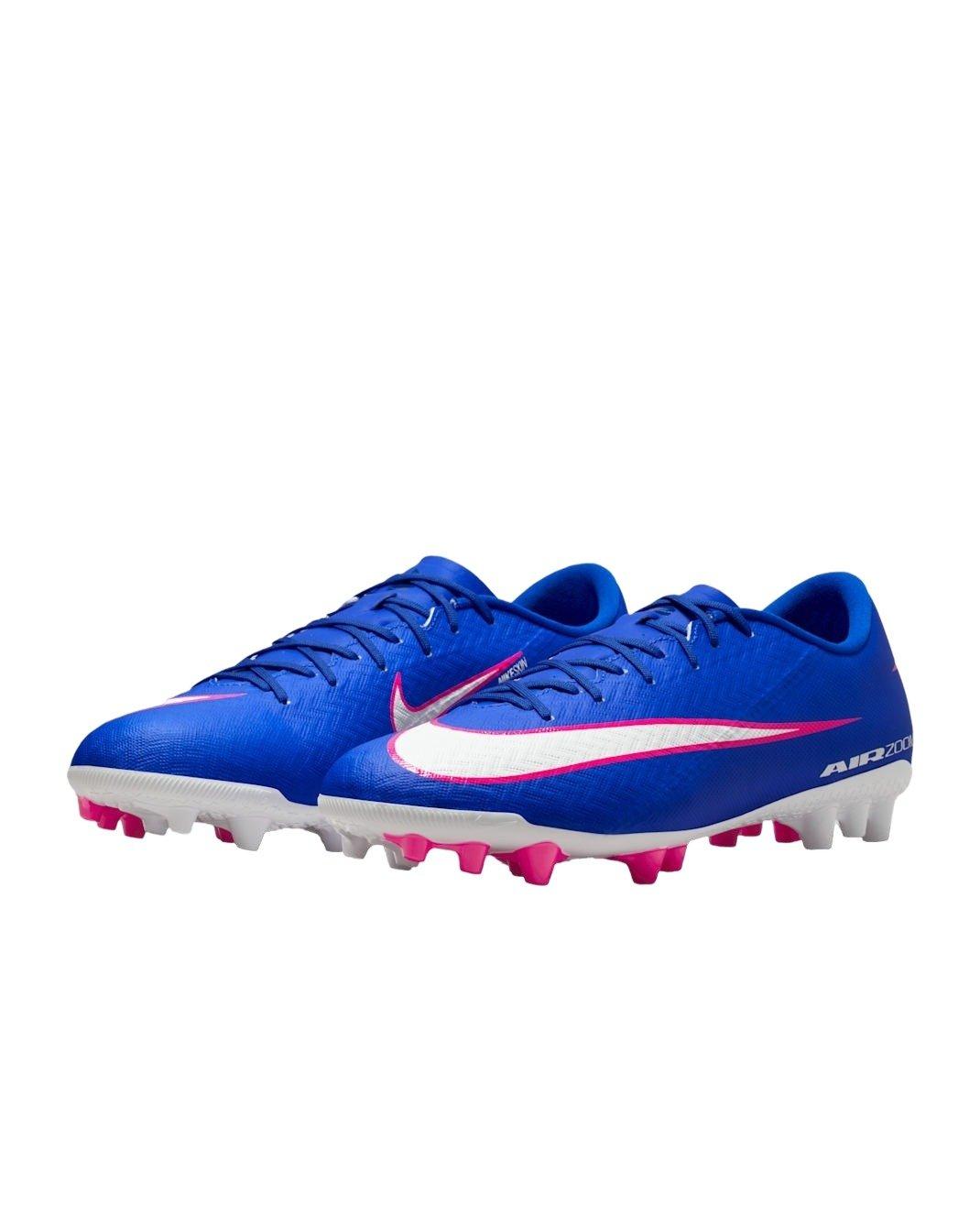 Nike Mercurial Vapor 16 Academy AG "Racer Blue/White" Men's Soccer Cleat - BLUE/WHITE Thumbnail View 4