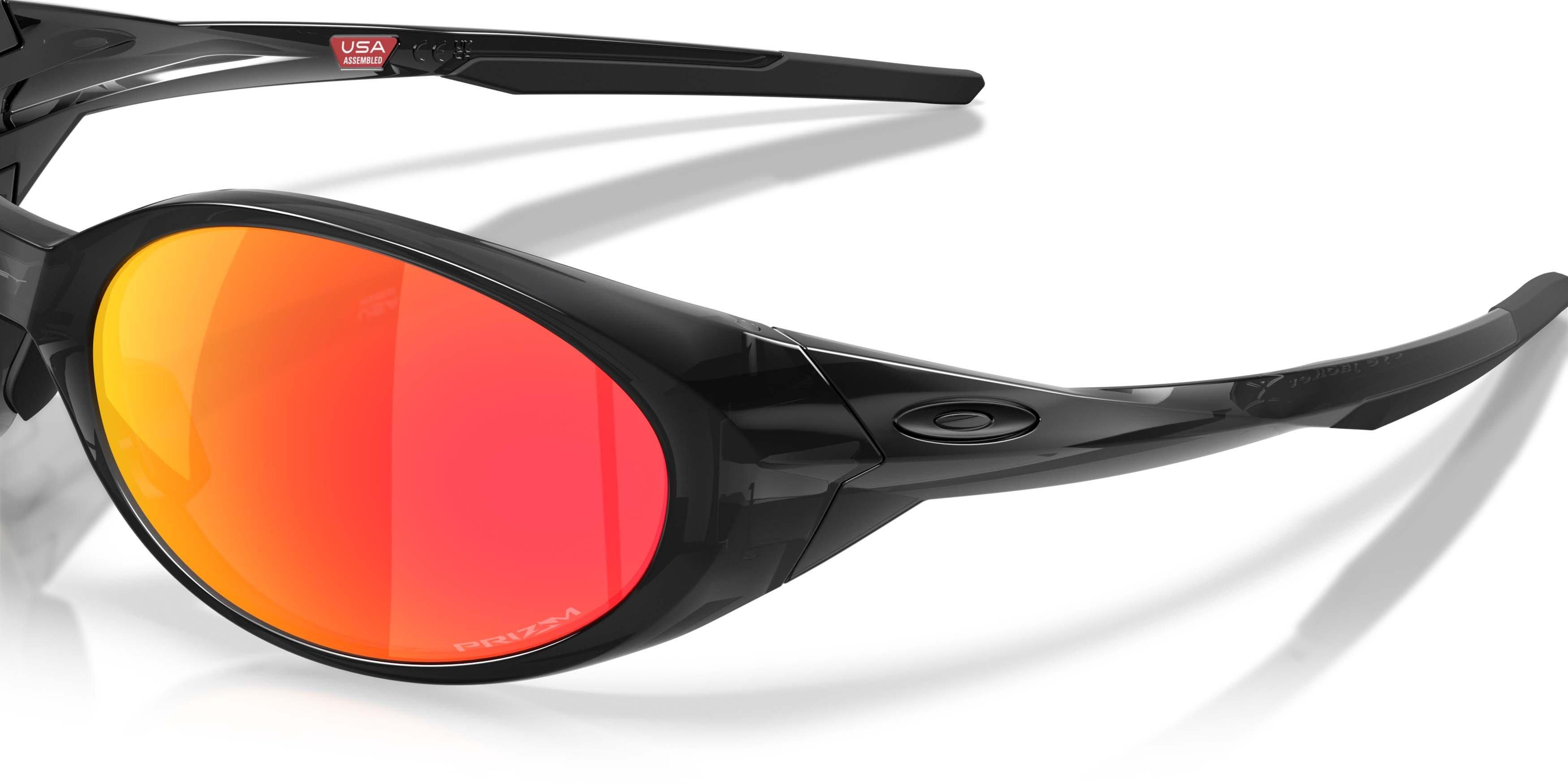 Oakley Eye Jacket Redux Prizm Ruby Sunglasses - Black Ink - BLACK/RED
