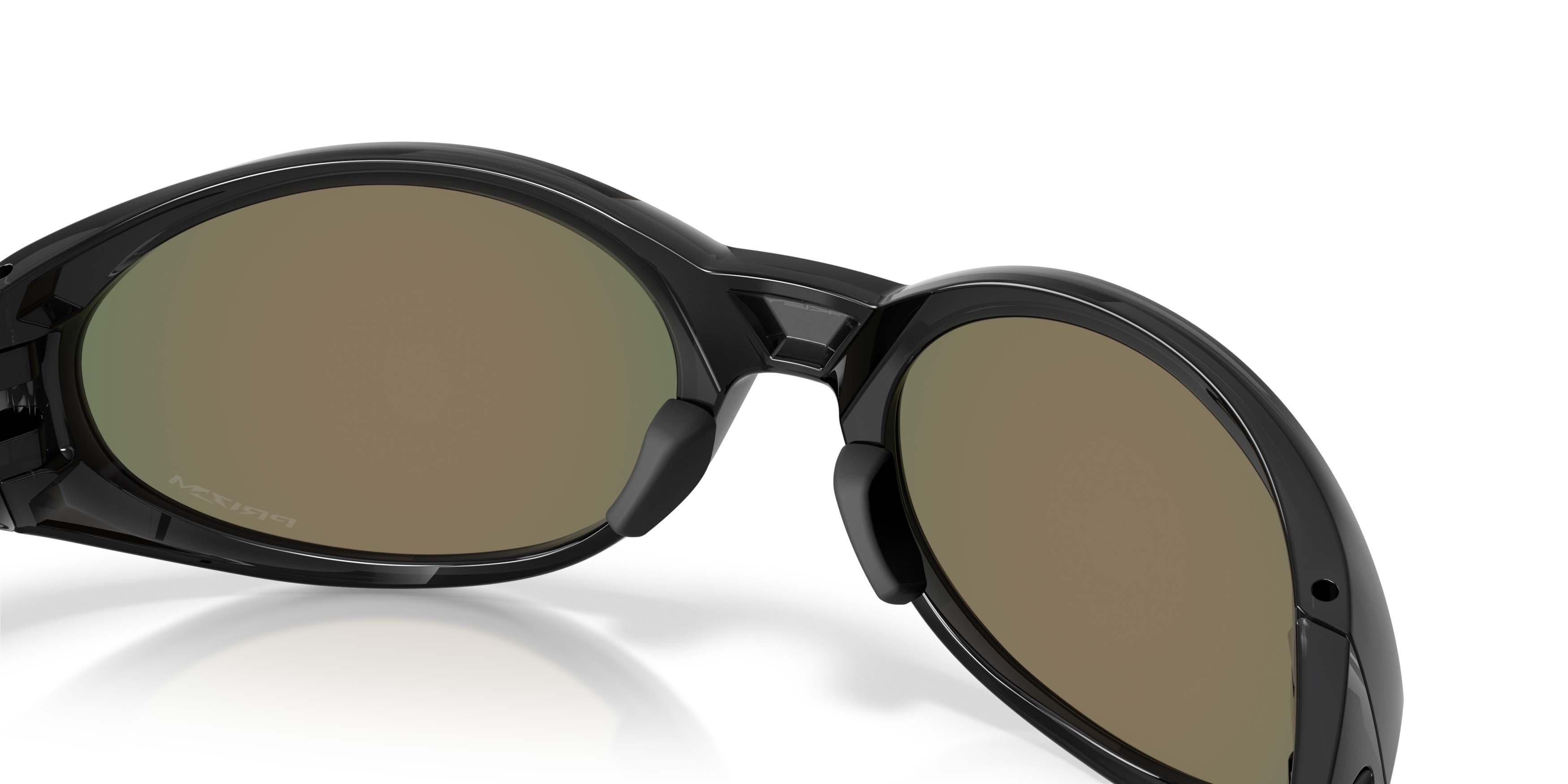 Oakley Eye Jacket Redux Prizm Ruby Sunglasses - Black Ink - BLACK/RED