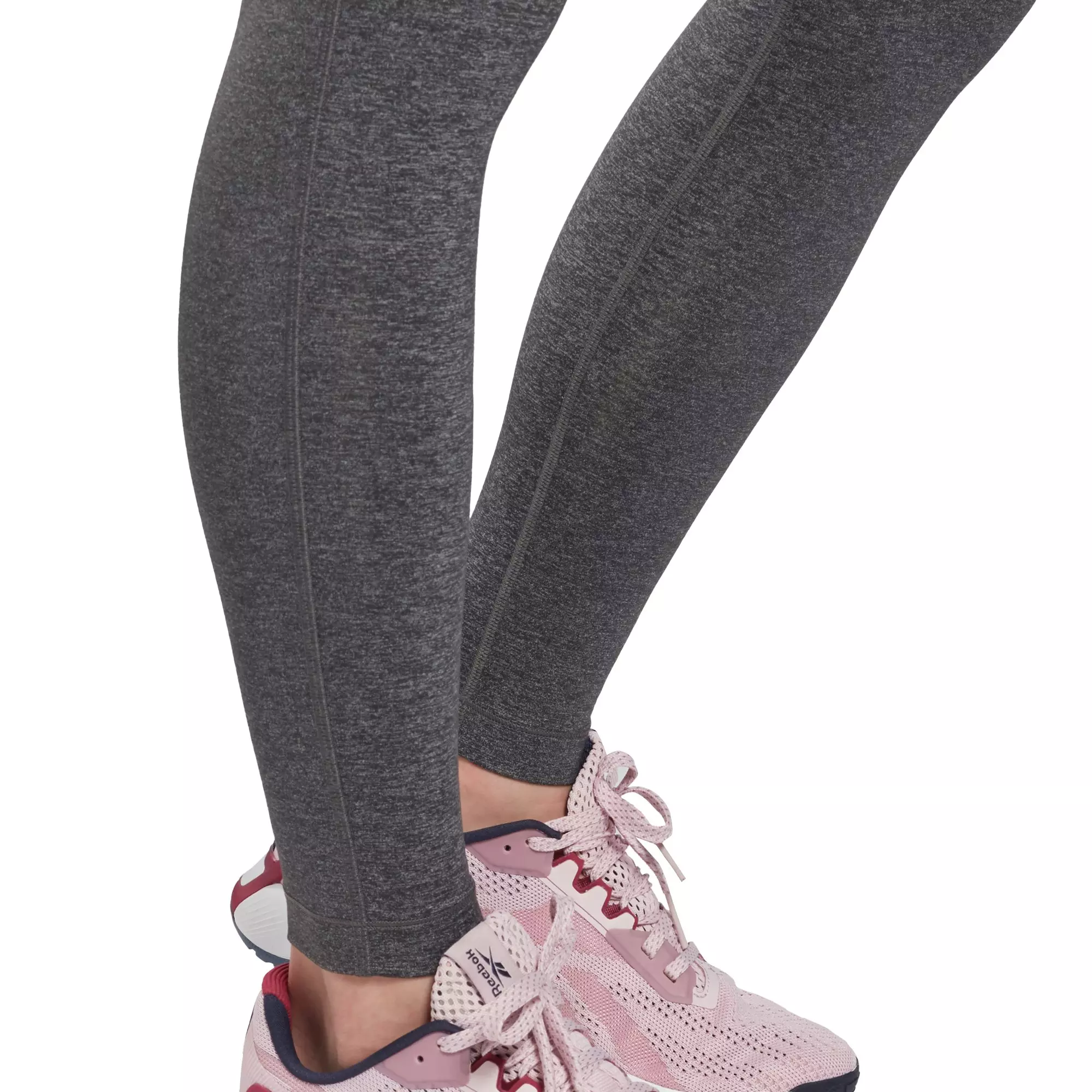 Reebok Women's Lux High-Rise Grey Leggings - GREY