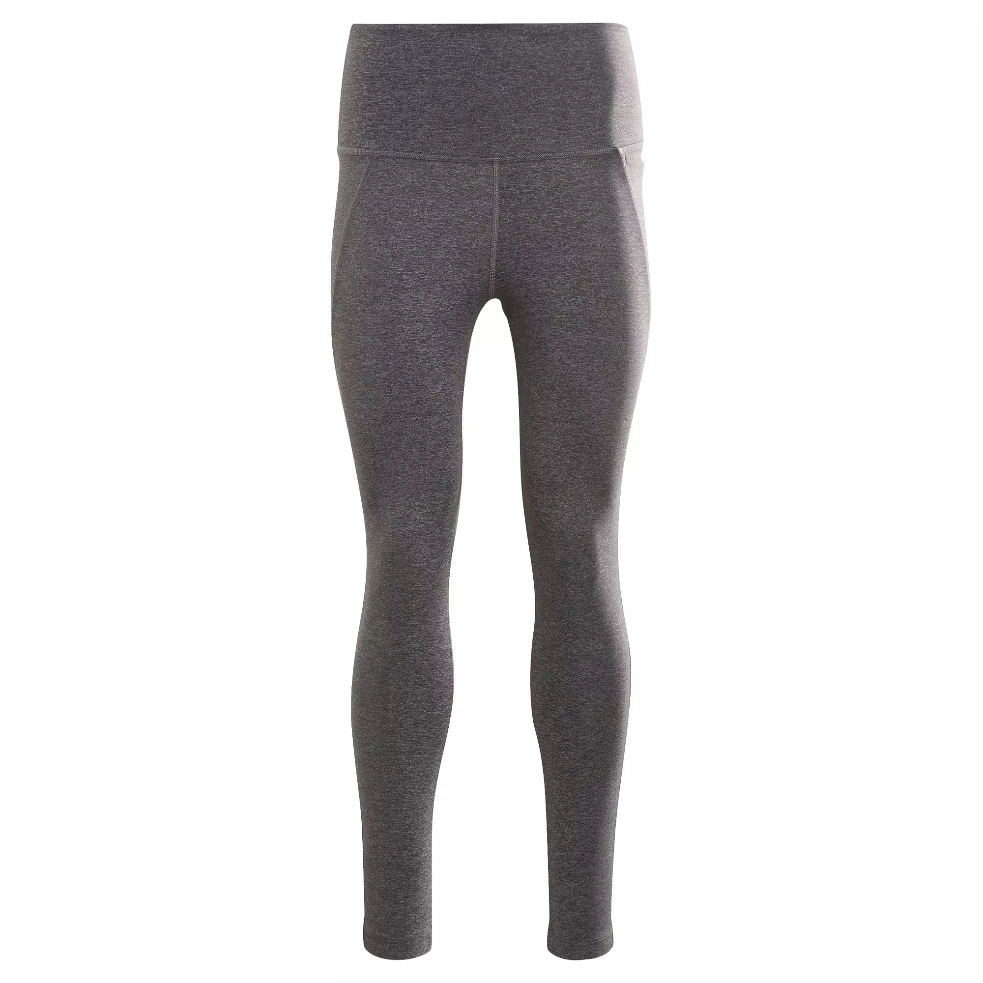 Reebok Women's Lux High-Rise Grey Leggings - GREY