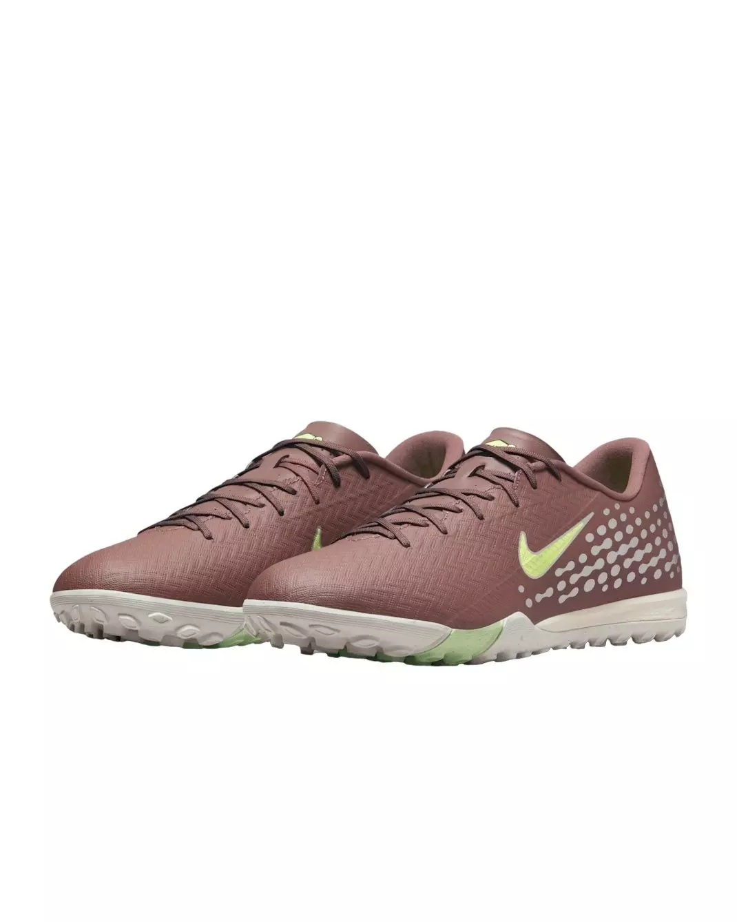 Nike Mercurial Vapor 16 Academy KM Turf "Plum Eclipse/Metallic Silver" Men's Soccer Shoe - PLUM/SILVER