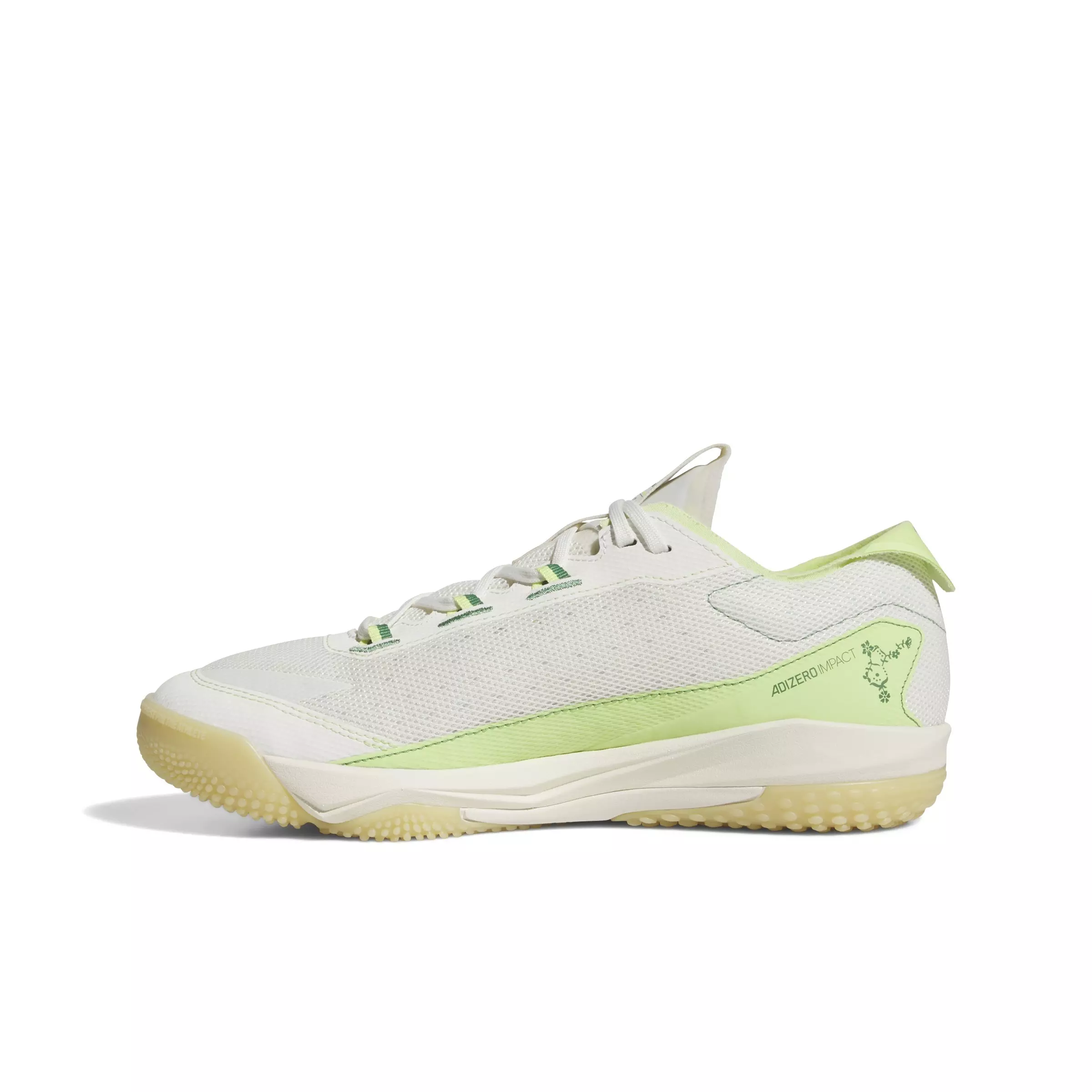 adidas Adizero Impact Turf "Off White/Preloved Green/Pulse Lime" Men's Baseball Shoe - OFF WHITE/GREEN/LIME