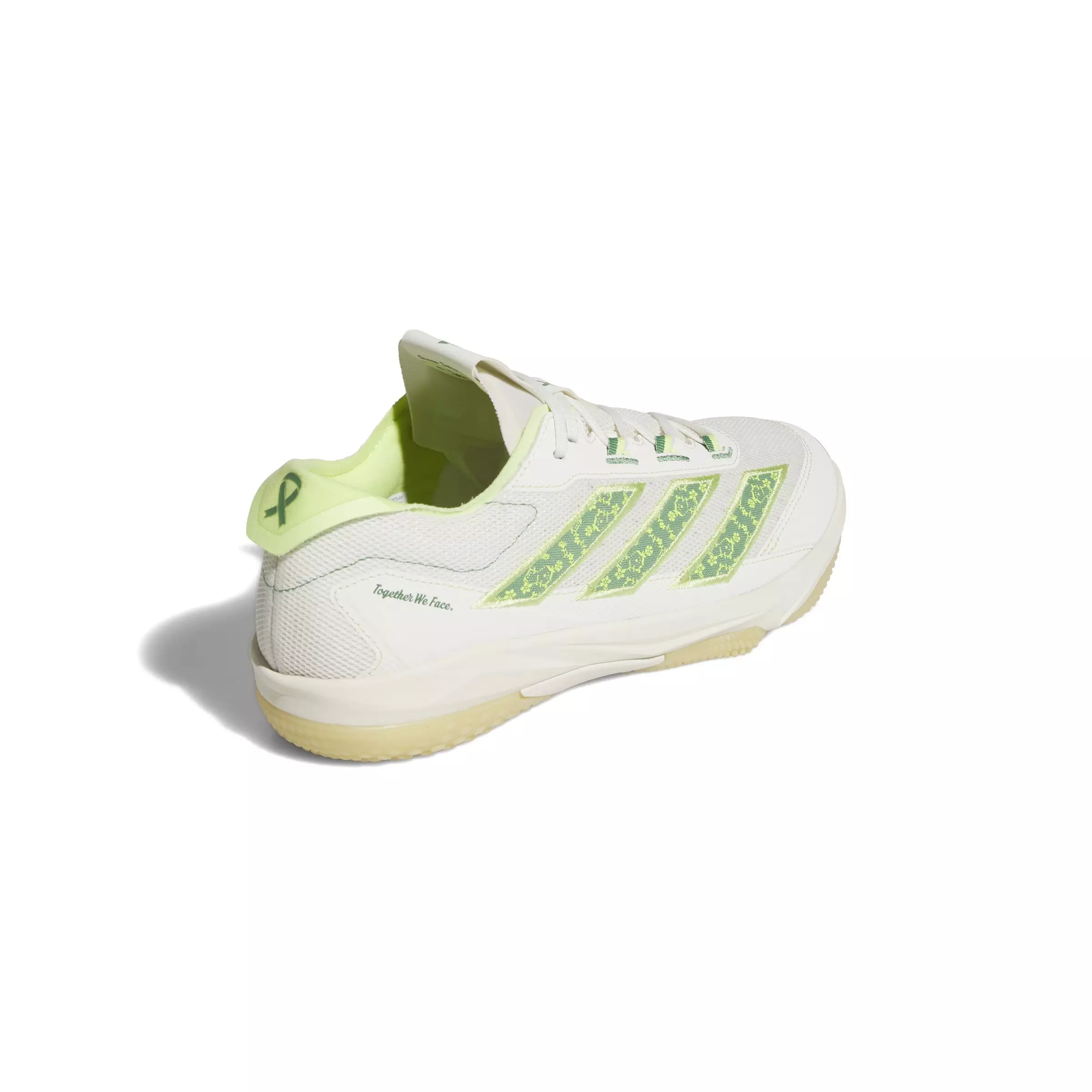 adidas Adizero Impact Turf "Off White/Preloved Green/Pulse Lime" Men's Baseball Shoe - OFF WHITE/GREEN/LIME