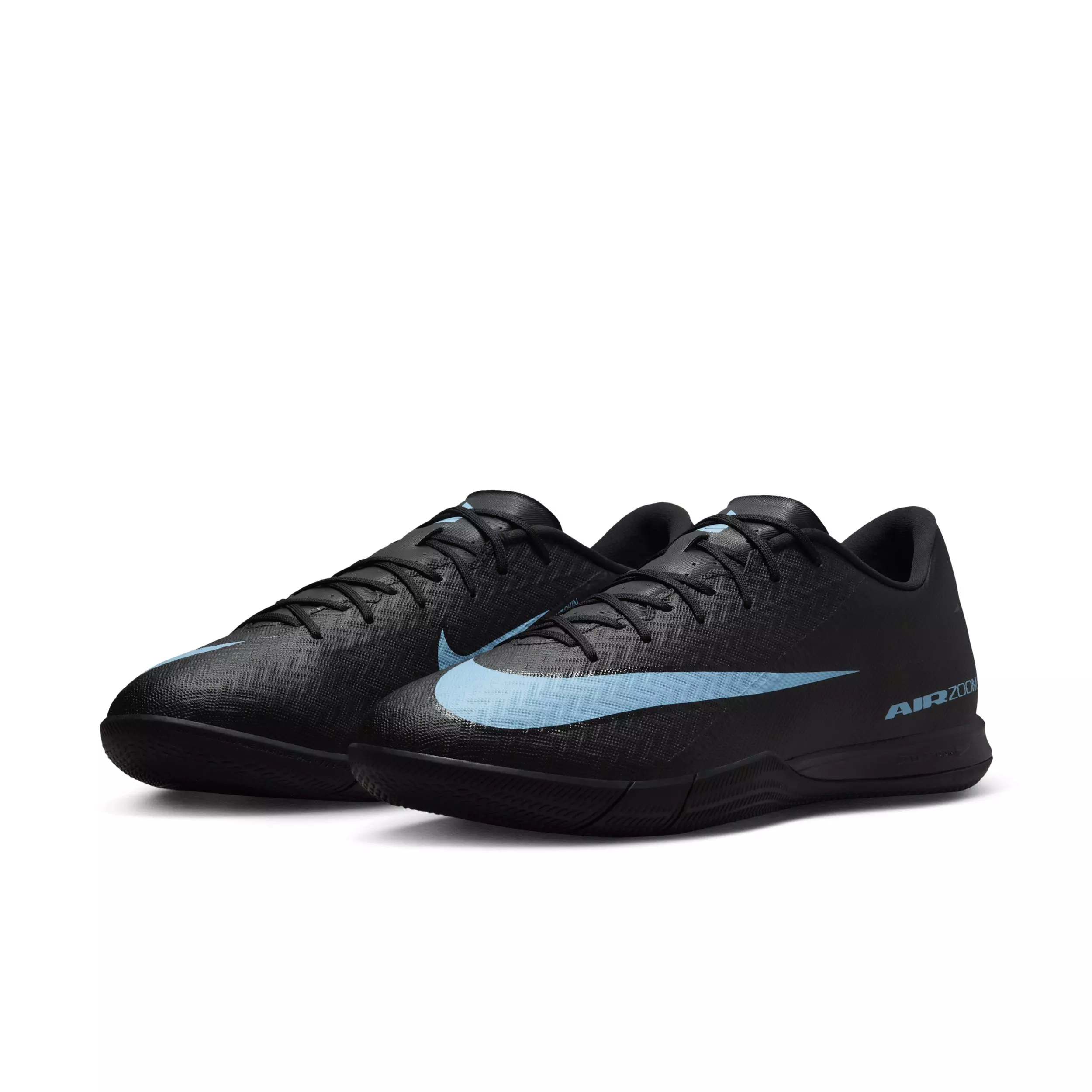 Nike Mercurial Vapor 16 Academy IC "Black/Ice Blue" Men's Soccer Shoe - BLACK/BLUE