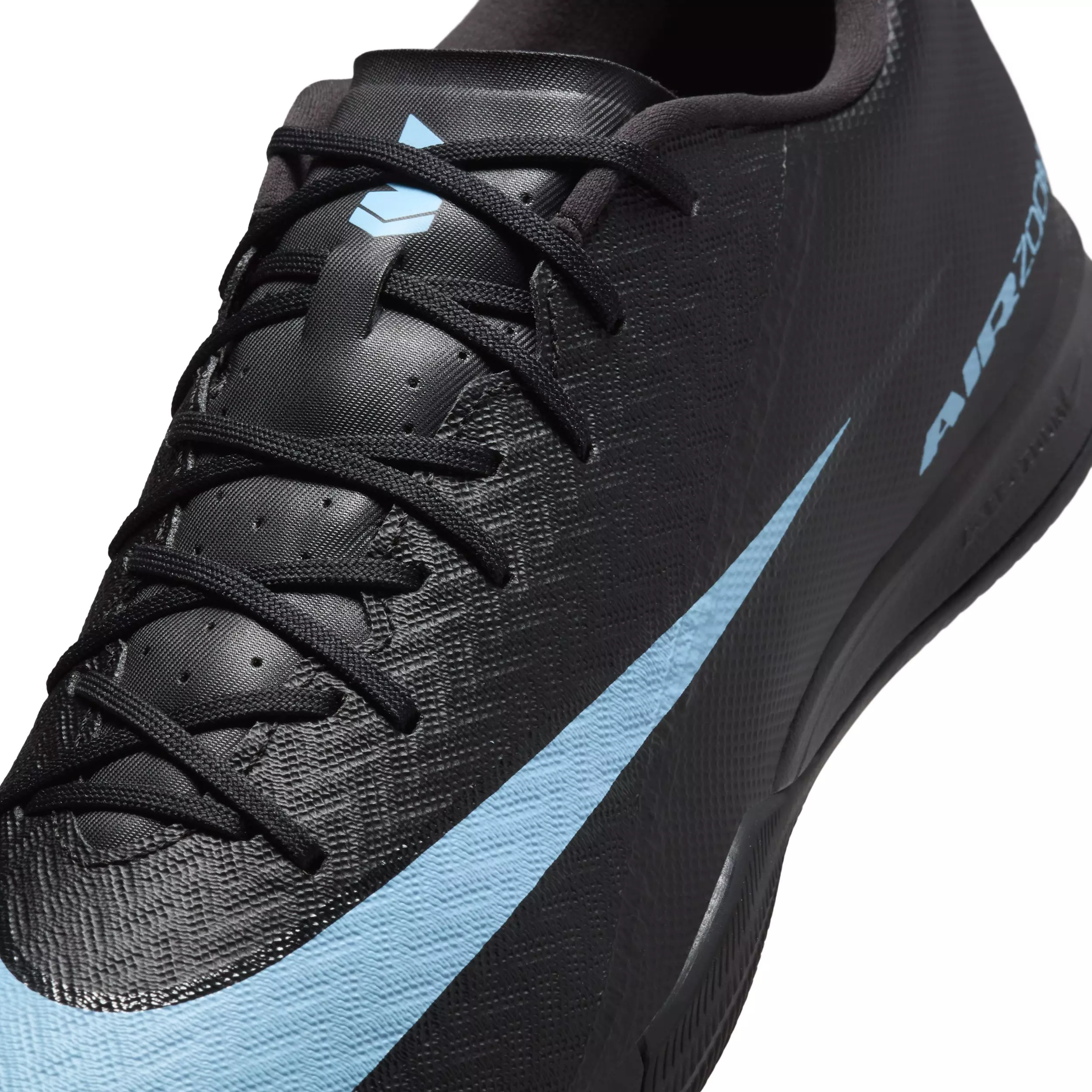Nike Mercurial Vapor 16 Academy IC "Black/Ice Blue" Men's Soccer Shoe - BLACK/BLUE