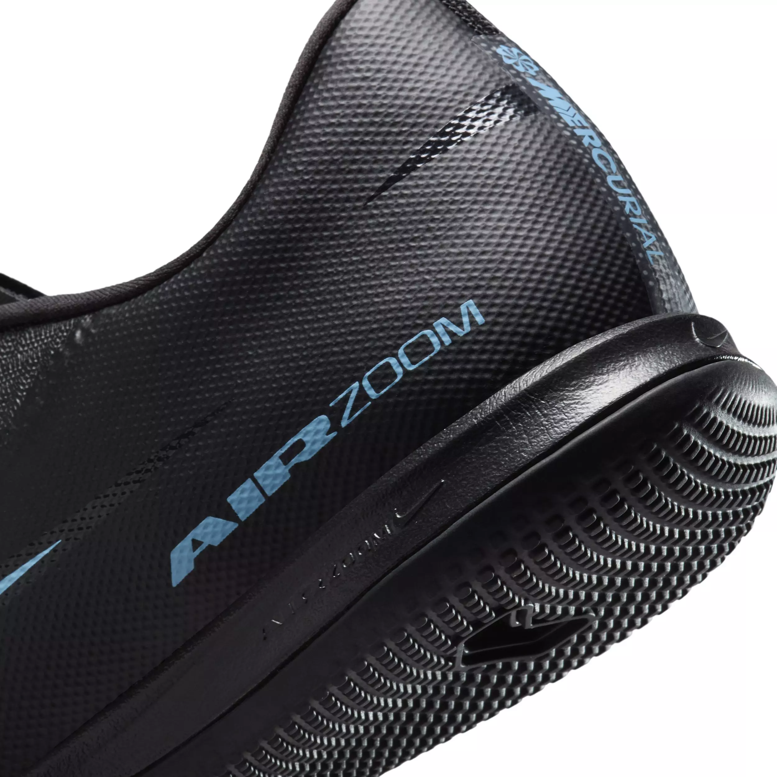 Nike Mercurial Vapor 16 Academy IC "Black/Ice Blue" Men's Soccer Shoe - BLACK/BLUE