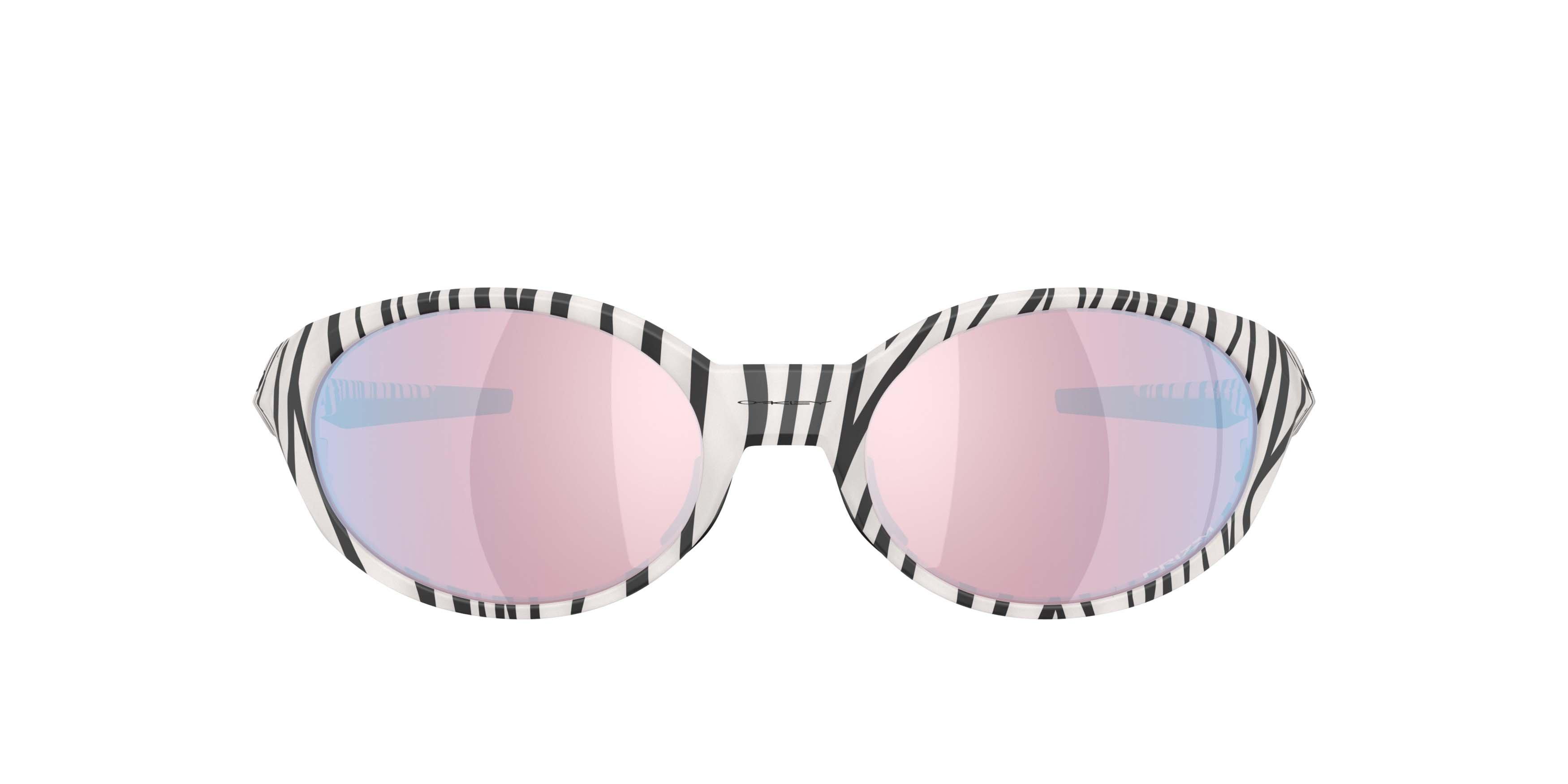 Oakley Eye Jacket Redux Prizm Snow Sapphire Sunglasses - Transparent Vapor Bengal - WHITE/BLACK