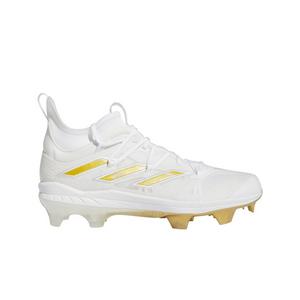 White and cheap gold cleats baseball