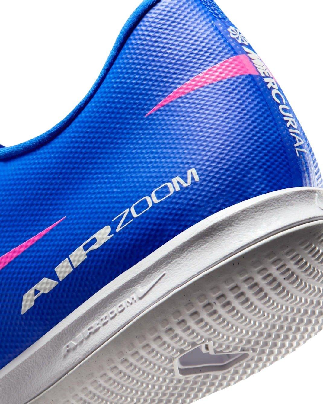 Nike Mercurial Vapor 16 Academy IC "Racer Blue/White" Men's Soccer Shoe - BLUE/WHITE Thumbnail View 7