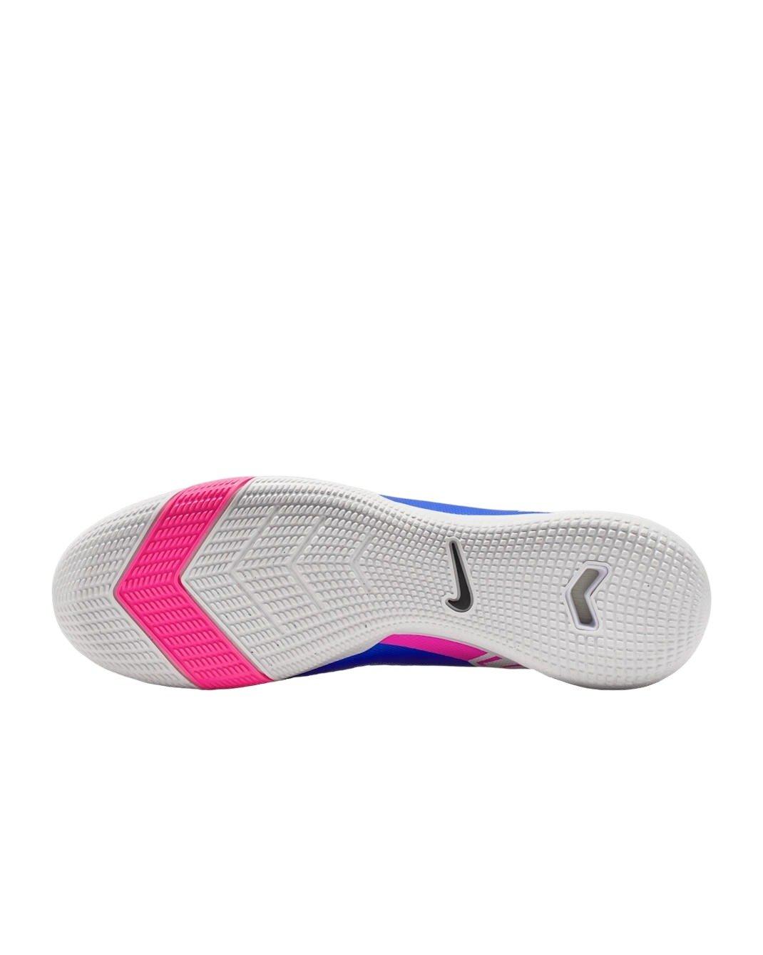 Nike Mercurial Vapor 16 Academy IC "Racer Blue/White" Men's Soccer Shoe - BLUE/WHITE Thumbnail View 8