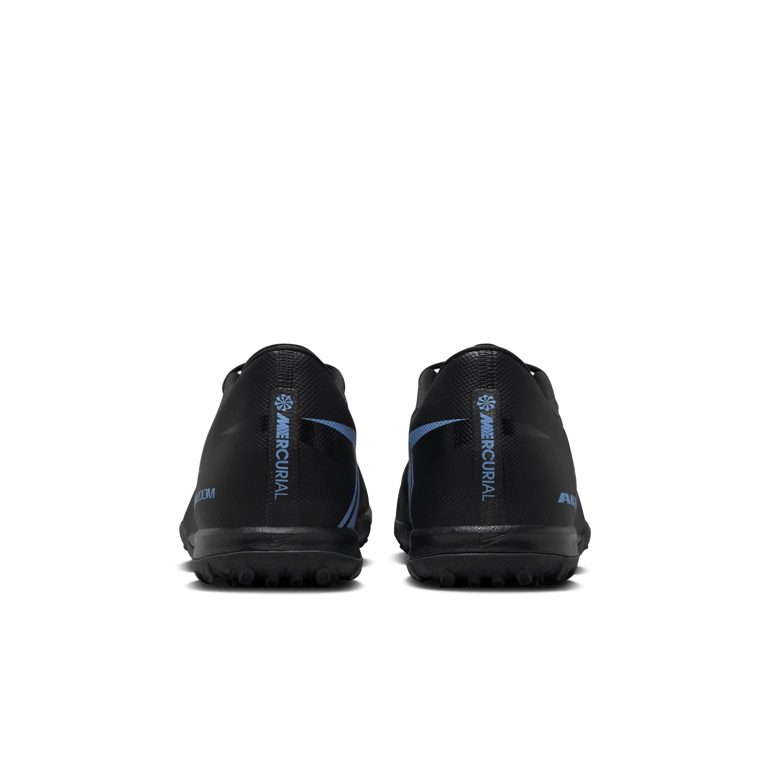 Nike Mercurial Vapor 16 Academy Turf "Black/Ice Blue" Men's Soccer Shoe - BLACK/BLUE Thumbnail View 5