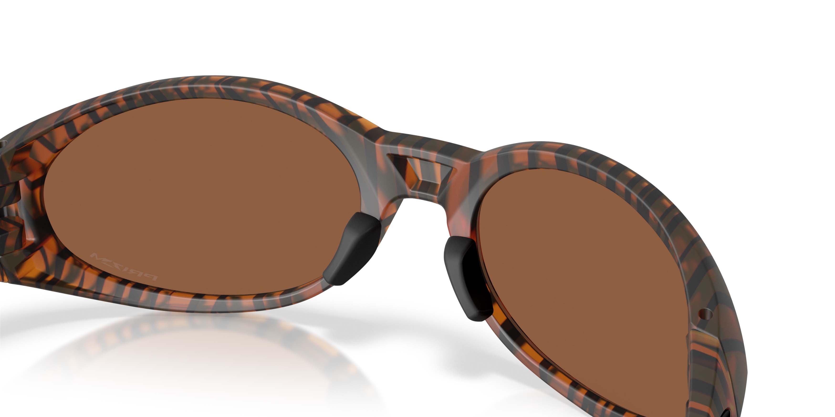 Oakley Eye Jacket Redux Prizm Tungsten Sunglasses - Dark Amber Bengal - BROWN