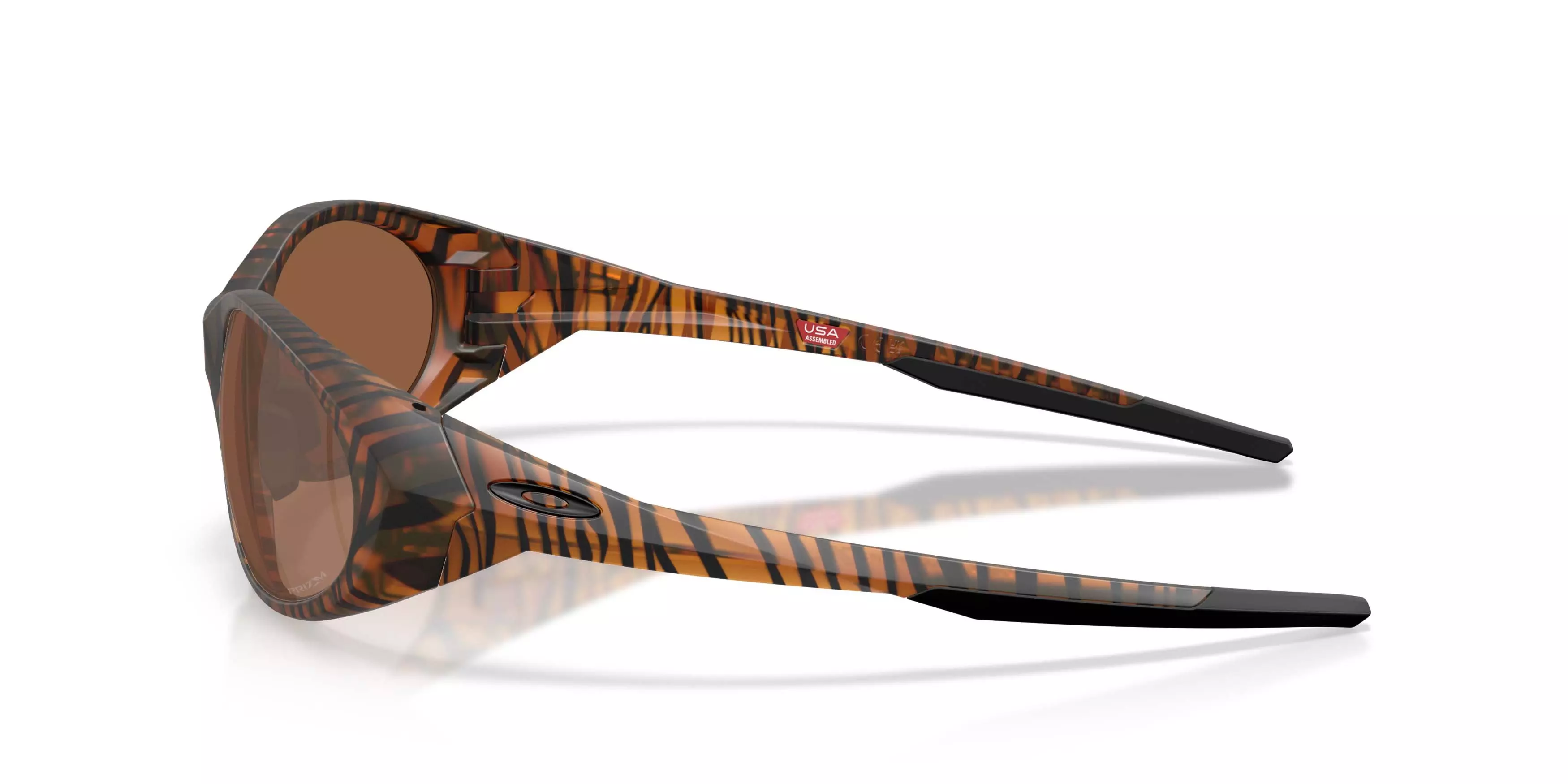 Oakley Eye Jacket Redux Prizm Tungsten Sunglasses - Dark Amber Bengal - BROWN